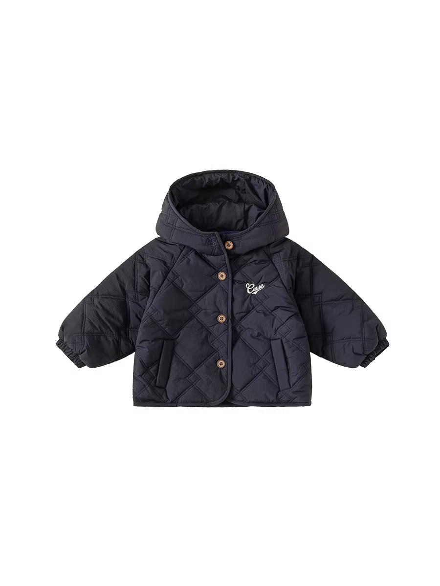 Quần áo cotton trẻ em INSbobo 2025 kiểu dáng mới áo khoác mùa đông dày dặn cho bé trai mùa thu đông