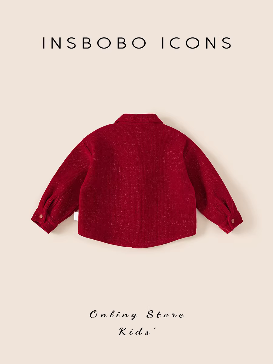 Áo khoác dày mùa đông INSbobo dành cho bé trai, kiểu Hán phục 2025, áo kiểu Trung Hoa mới cho bé, trang phục Tết mới