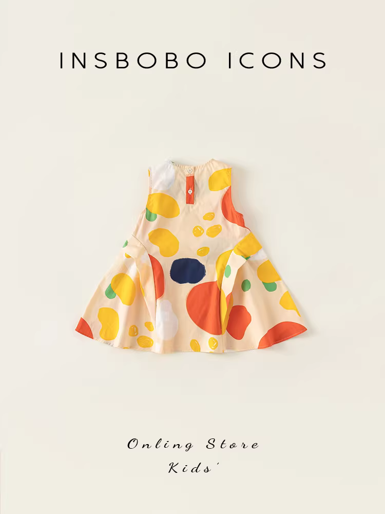 Váy bé gái, quần áo mùa hè, kiểu mới 2025, váy công chúa bé gái, váy trẻ em, quần áo không tay cho bé gái, quần áo trẻ em thời trang