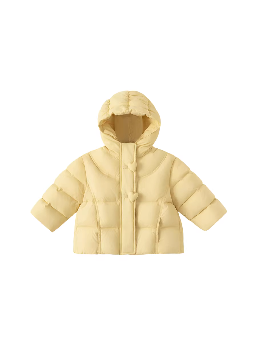 Áo khoác phao bé gái mùa đông 2025 kiểu mới áo khoác phao dày giữ ấm cho bé gái quần áo trẻ em chống lạnh