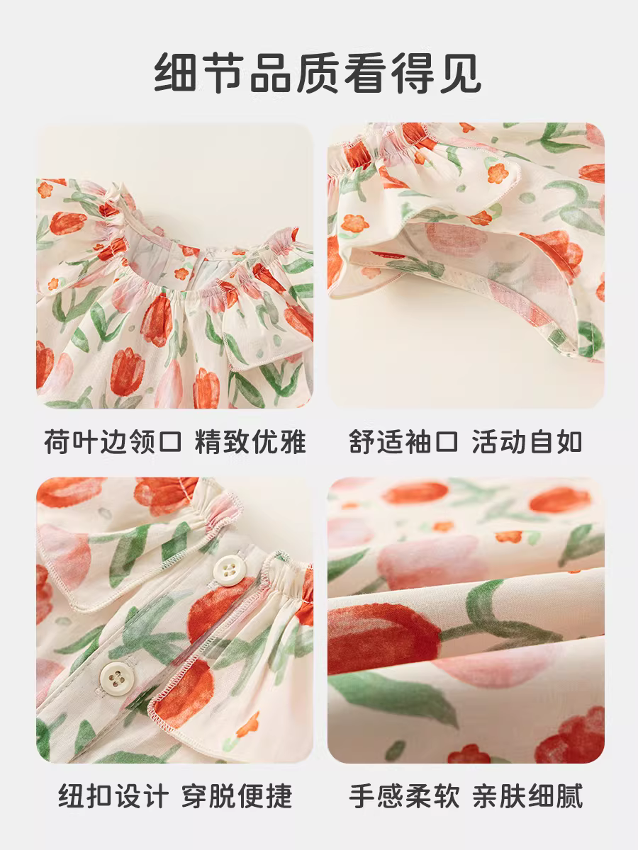 Váy bé gái INSbobo, váy bé gái, váy trẻ em mùa hè, váy mùa hè cho bé, quần áo bé gái sành điệu