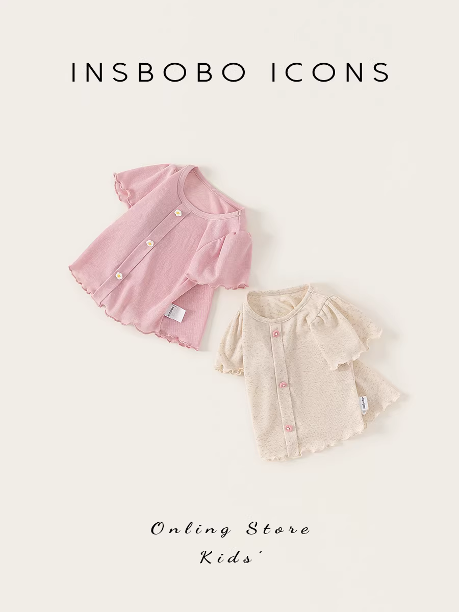 Áo thun bé gái tay ngắn kiểu mới 2025, quần áo bé gái mùa hè thời trang, áo trẻ em, trang phục mùa hè cho bé gái, quần áo trẻ em hợp xu hướng