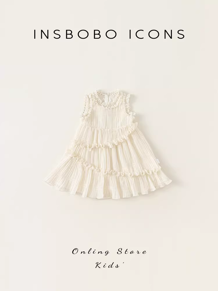 Váy bé gái, váy mùa hè, váy công chúa thời trang cho bé gái, váy bé gái kiểu mới 2025, váy bé gái hợp thời trang insbobo