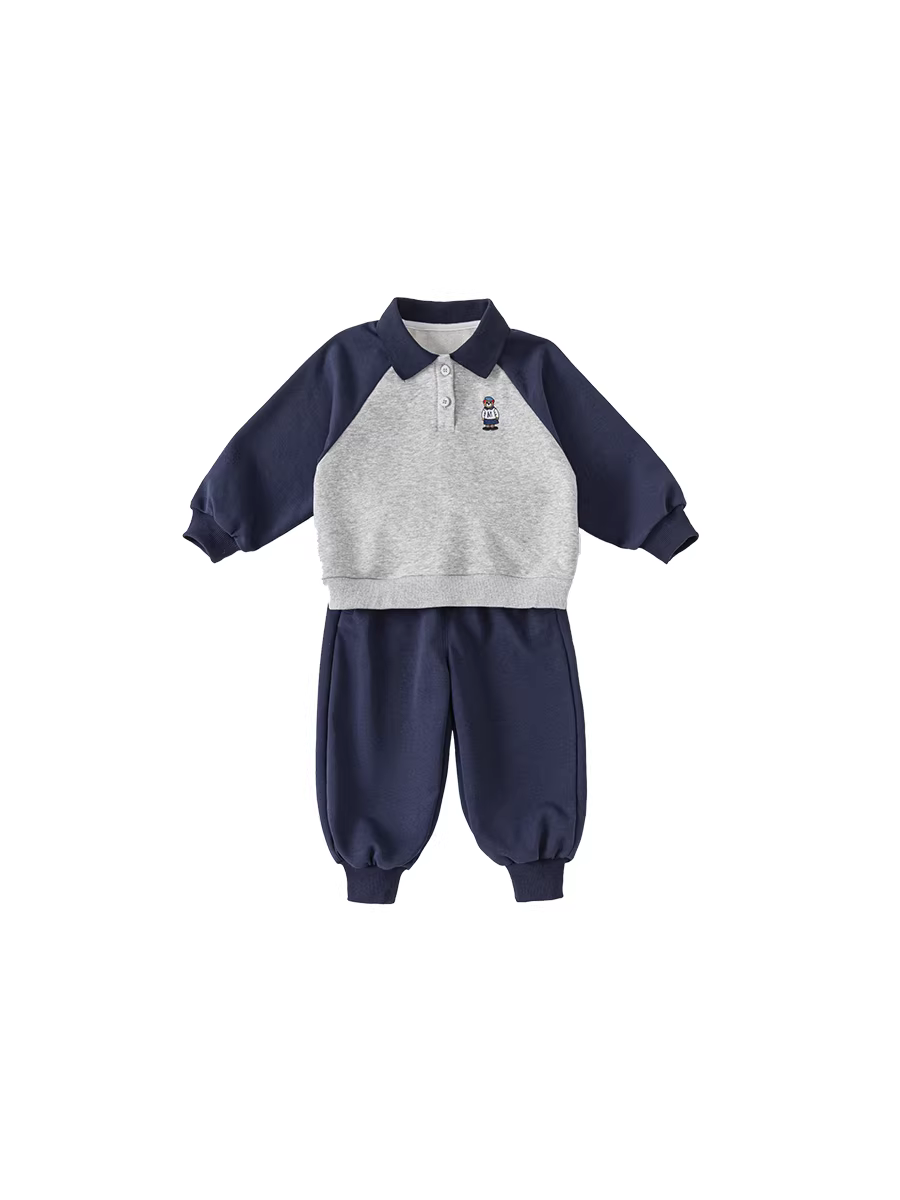 Bộ đồ bé trai thu đông 2025, bộ đồ thể thao trẻ em, bộ đồ áo sweatshirt bé trai, bộ đồ thu đông thời trang và hợp xu hướng