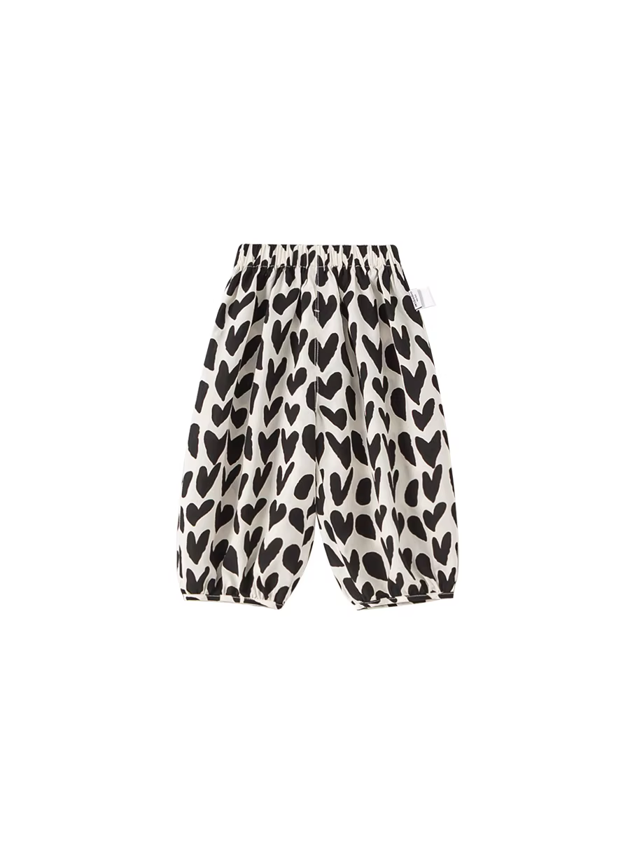 Quần jogger bé gái INSbobo phong cách xuân thu, quần trẻ em mặc thường ngày, thời trang thu sớm 2025