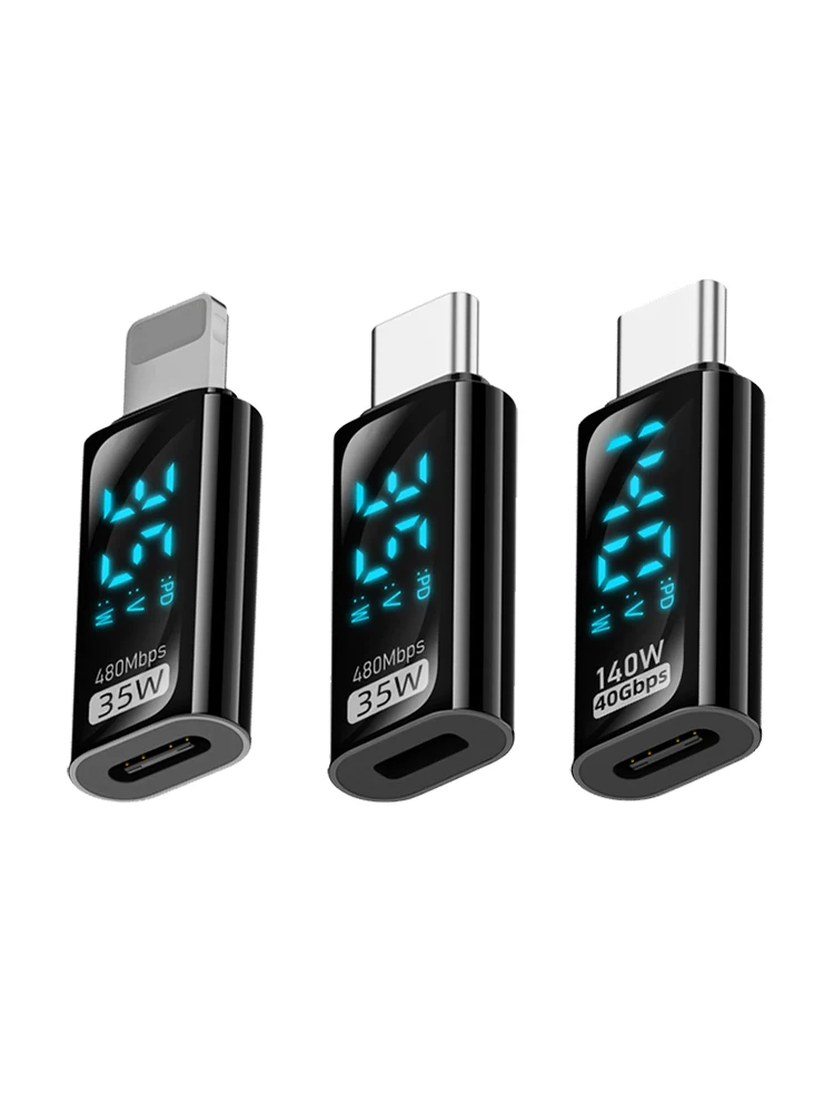 Cáp chuyển đổi Lightning sang Type-C, hỗ trợ sạc nhanh, tương thích với Apple 15 Pro, iPhone 14, sạc dự phòng, cổng PD, mini 6, iPad, máy tính bảng.