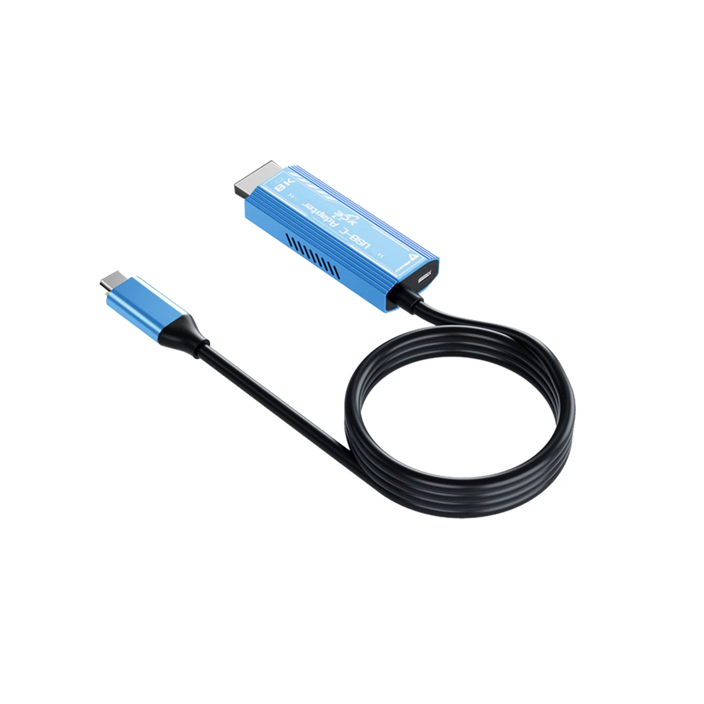 Cáp chiếu màn hình Typec sang HDMI cho điện thoại di động và máy tính Bộ chuyển đổi phản chiếu màn hình TV 8K60Hz PD100W sạc nhanh Máy tính bảng iPad máy tính xách tay máy chiếu màn hình ngoài cáp kết nối độ phân giải cao 4K