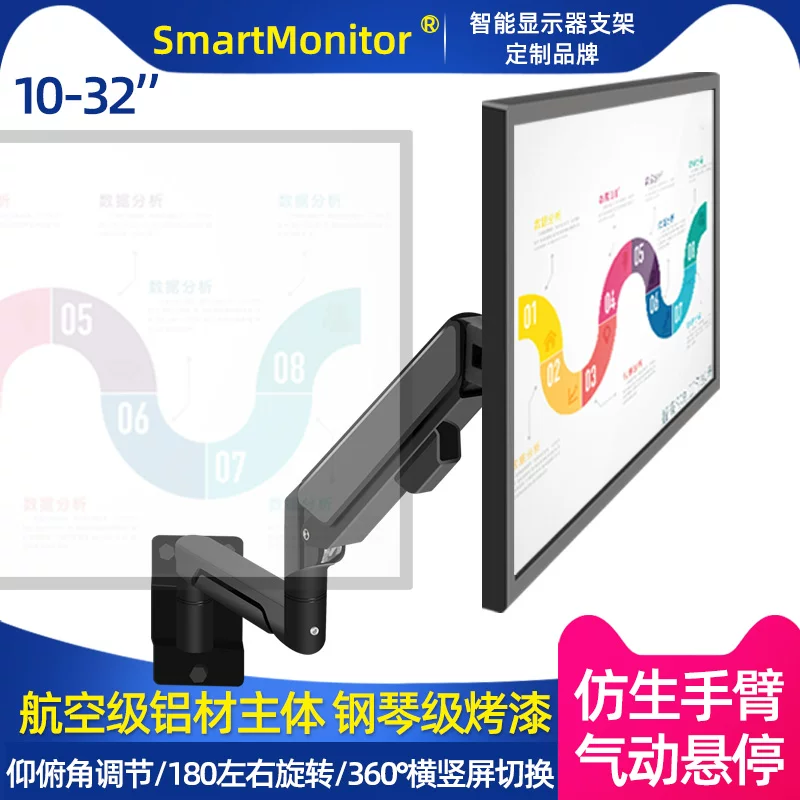Dòng màn hình thông minh W3 phù hợp với giá đỡ màn hình gắn tường của Xiaomi, ASUS và LG.