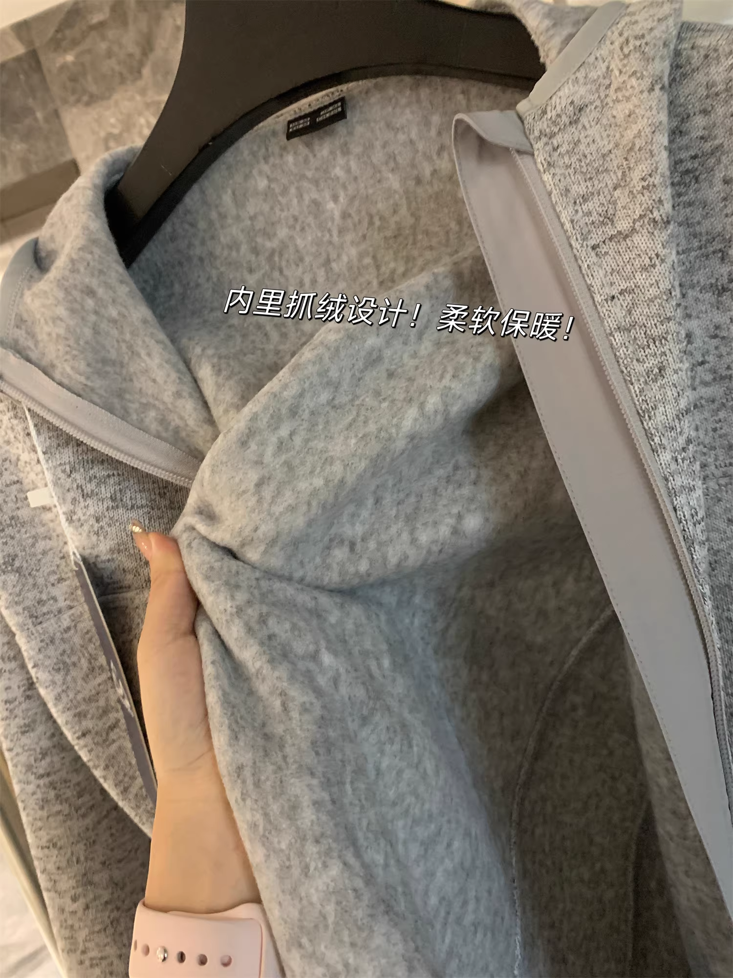 Thiết kế Don Quixote là hàng cao cấp! Lớp lót bằng lông cừu! Áo khoác có mũ trùm đầu bằng lông cừu mỏng, ấm áp và thoải mái cho nam giới, thích hợp cho mùa thu và mùa đông.