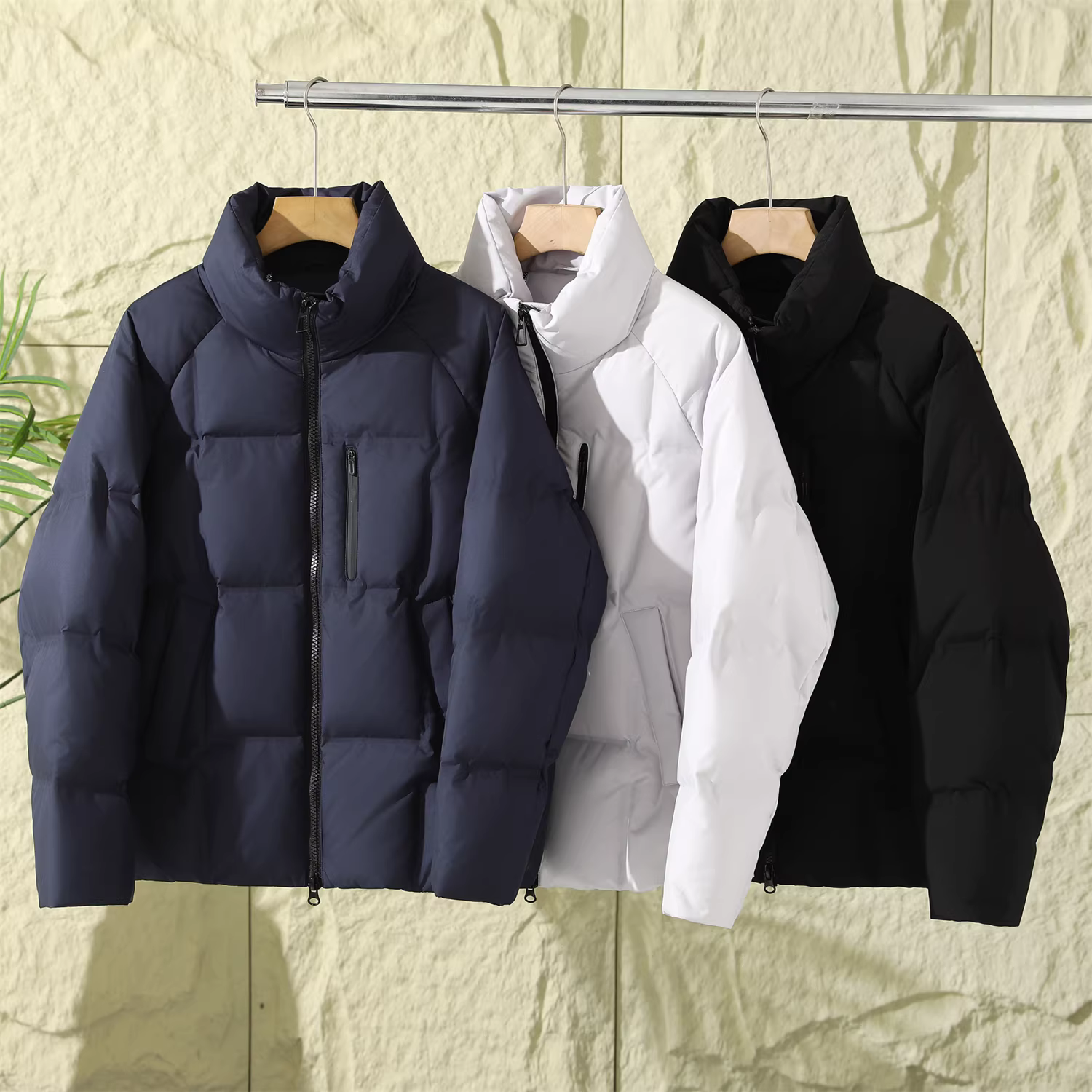 Áo khoác phao nam Don Quixote Cloud-like Puff mềm mại và ấm áp mùa đông, chất liệu 90% lông vũ vịt, giữ nhiệt, kiểu dáng thời trang