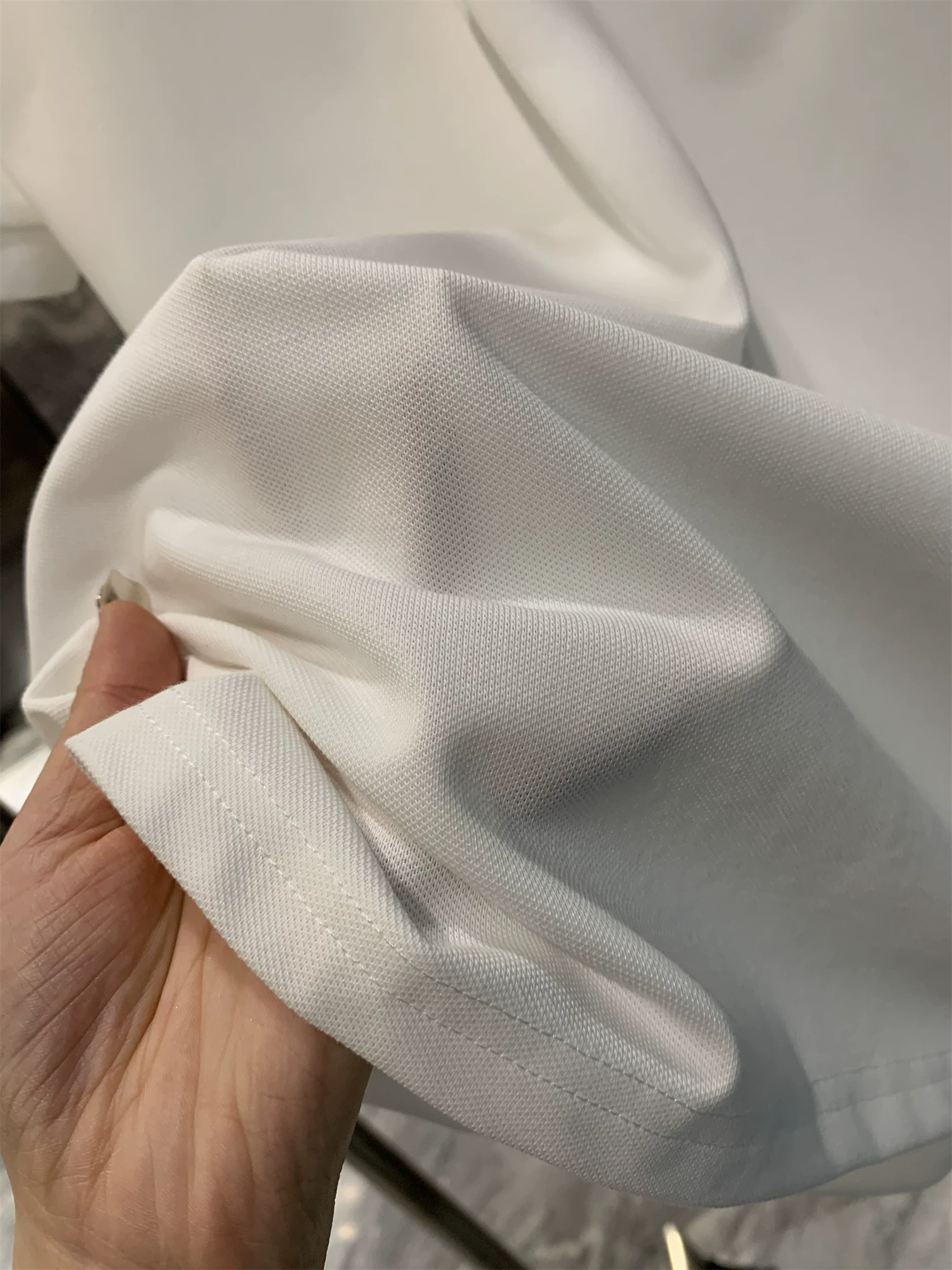 Phong cách nhà thiết kế Don Quixote! Chất liệu cotton pique! Áo polo nam mùa hè thoáng khí, màu trơn, tay ngắn, kiểu dáng thời thượng