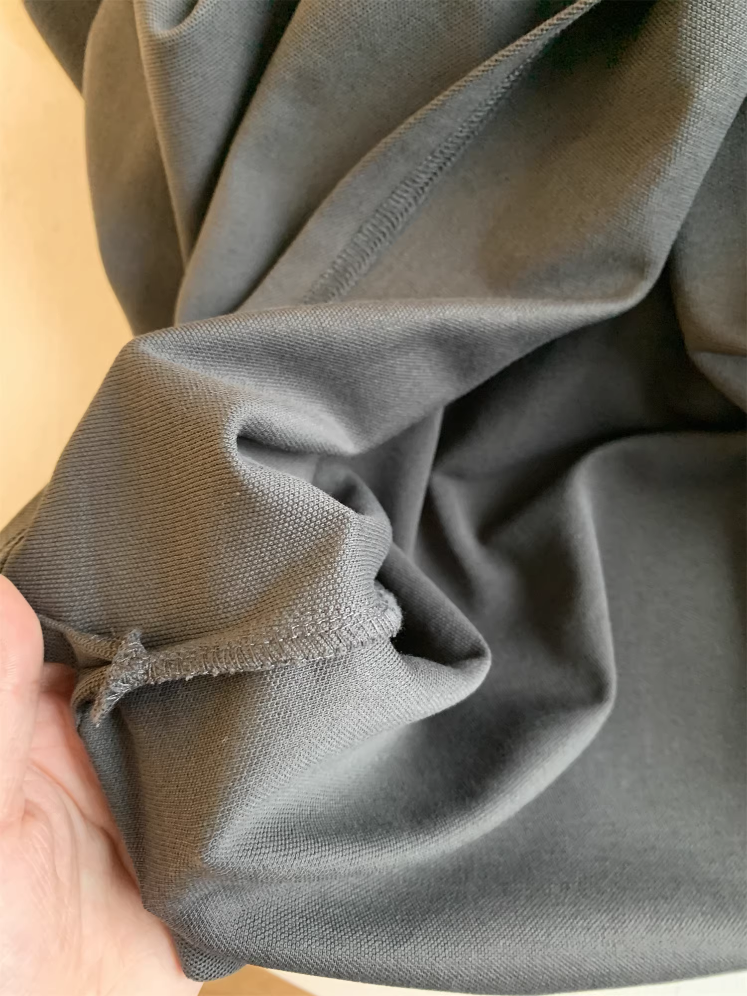 Don Quixote Offline 598! Áo sơ mi POLO ngắn tay có cổ, chất liệu cotton pique thoáng khí 240g dành cho nam mùa hè