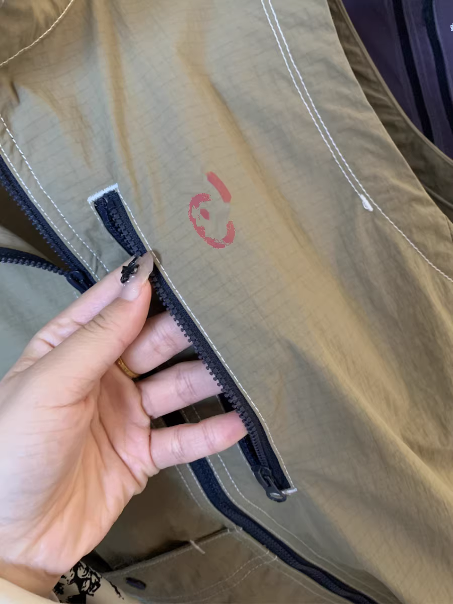 Đơn đặt hàng của công ty Don Quixote ODM! Áo ghi lê nam mùa hè, nhẹ, bền, không thấm nước, thoáng khí, kiểu cổ đứng.