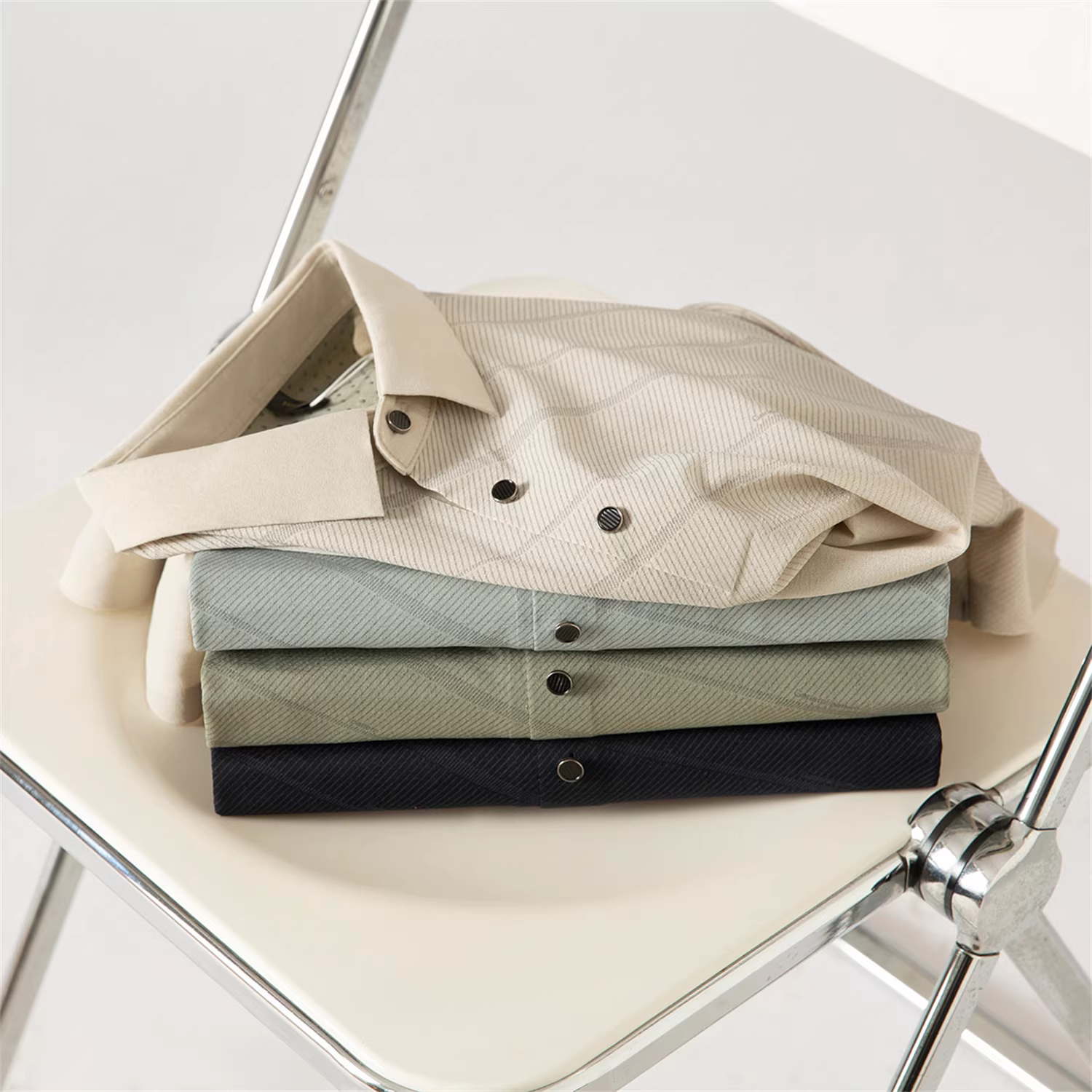 Công nghệ Ammonia lỏng tuyệt vời của Don Quixote! Chất kết dính liền mạch! Áo POLO ngắn tay thoáng khí, nhanh khô mùa hè dành cho nam