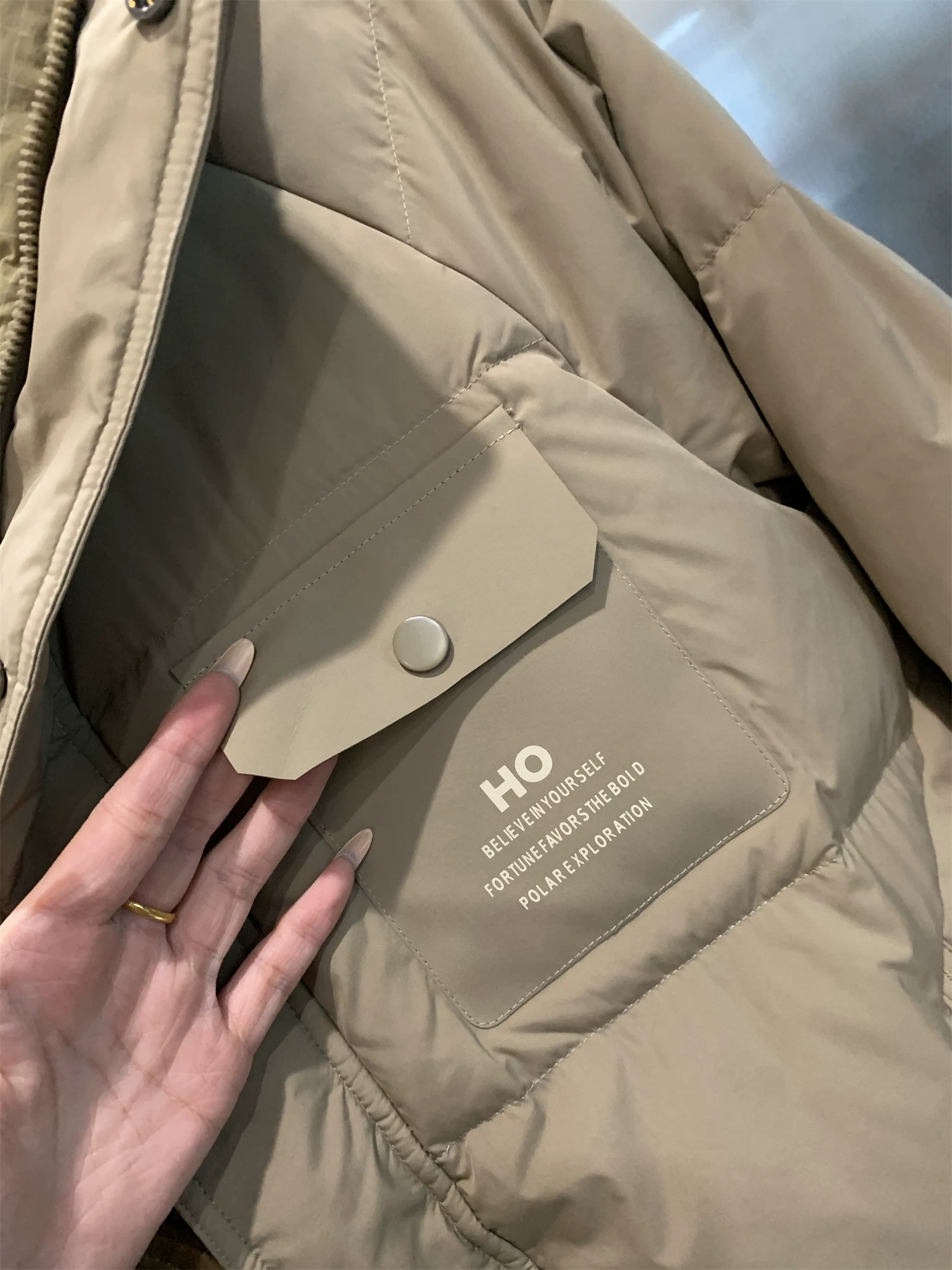 Don Quixote H thương hiệu Gaopeng 90 lông vịt! Áo khoác có mũ trùm đầu thông thường dành cho nam mùa đông ấm áp và chống lạnh hợp thời trang