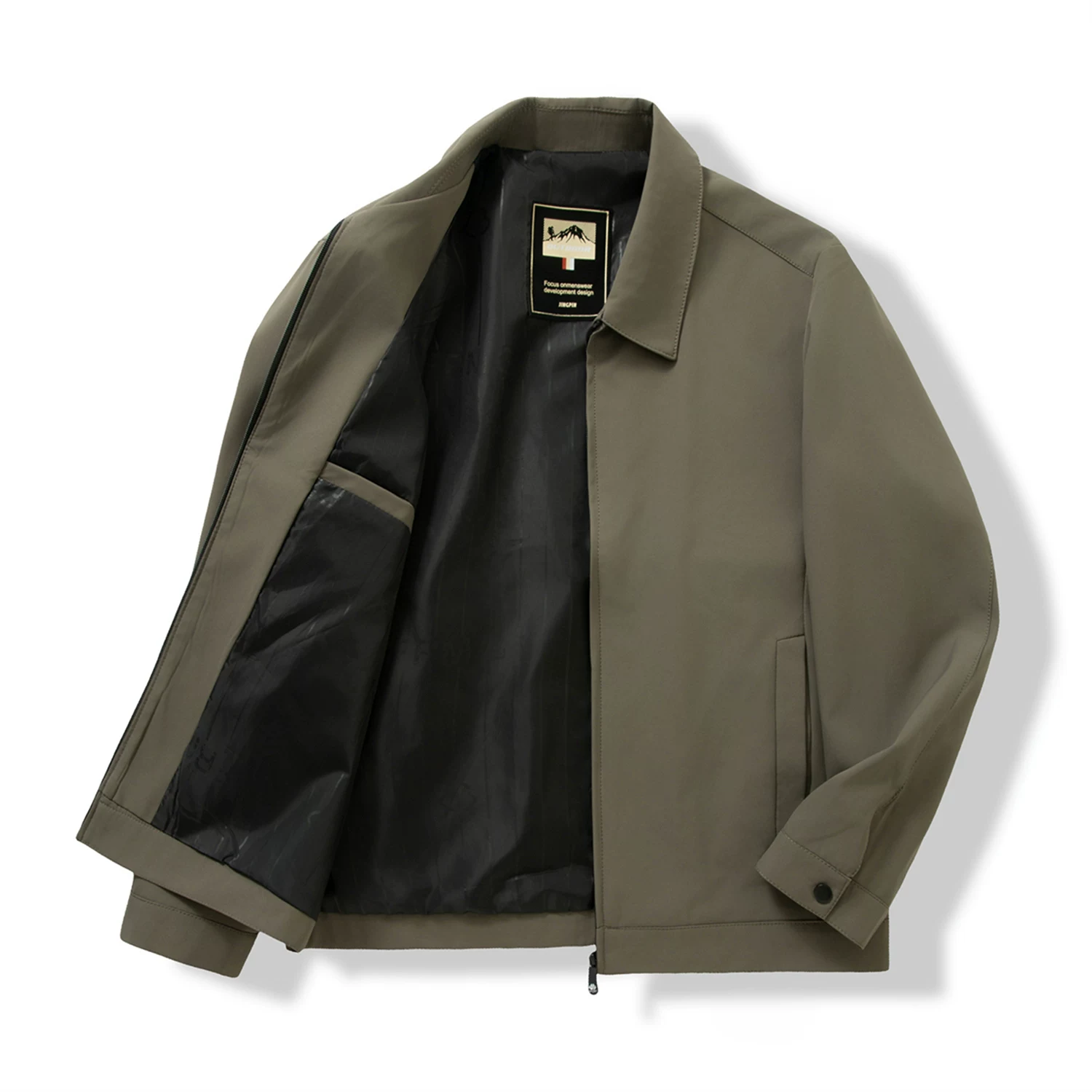 Áo khoác nam Don Quixote dệt cao cấp, kiểu dáng rất thời trang! Áo khoác công sở mùa thu, dáng vest lịch lãm.