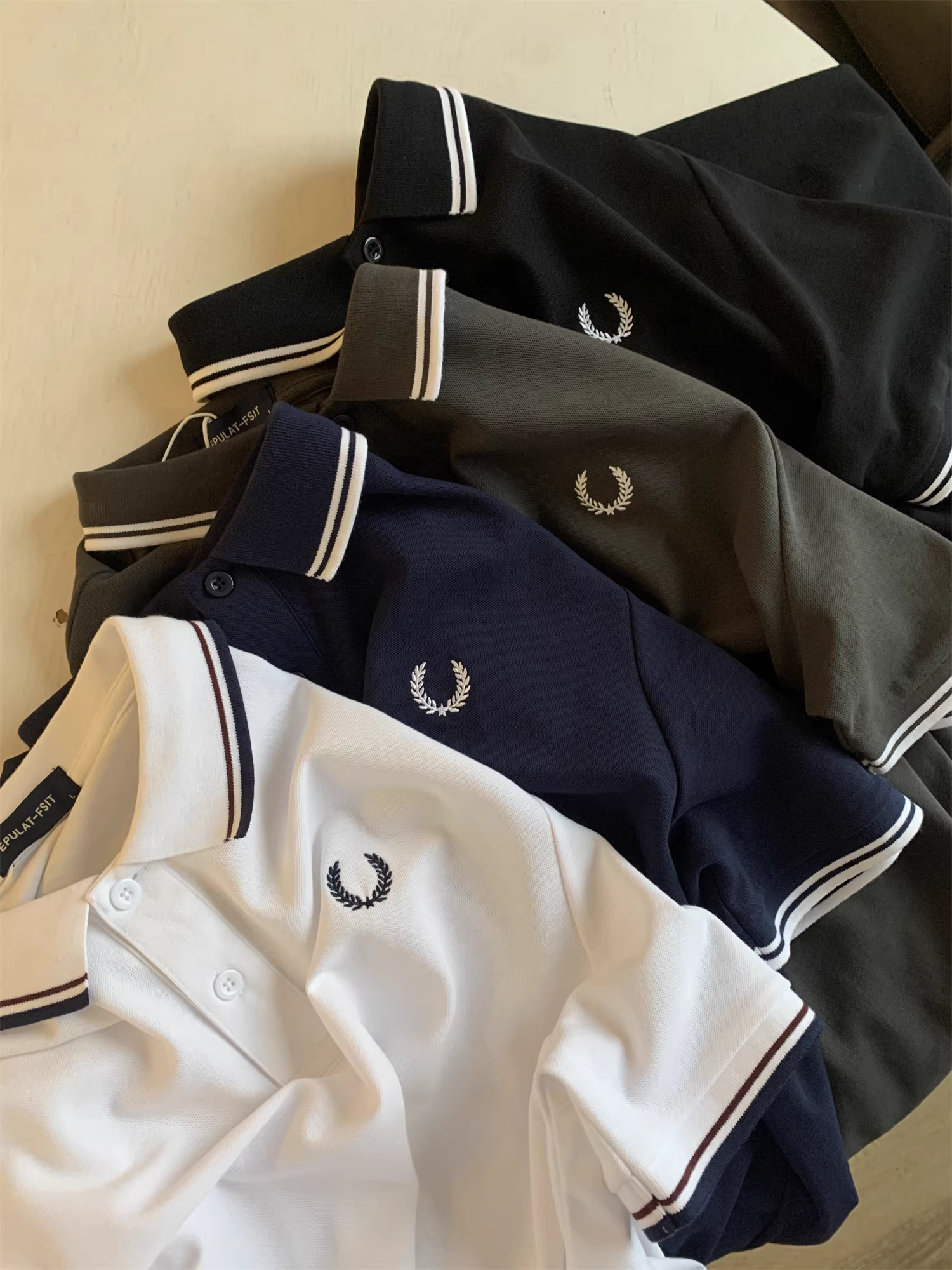 Áo Polo nam tay ngắn chất liệu vải công nghệ cao Don Quixote! Vải cotton pique sợi mịn! Màu trơn mùa hè, cổ trụ.