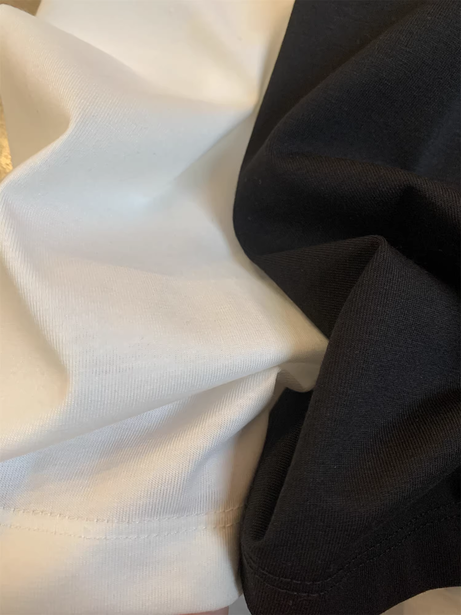 Don Quixote Sự sang trọng nhẹ nhàng của Pháp! Áo thun nam tay ngắn cổ tròn chất liệu cotton mềm mại, thoáng mát, co giãn, kiểu dáng đơn giản mùa hè