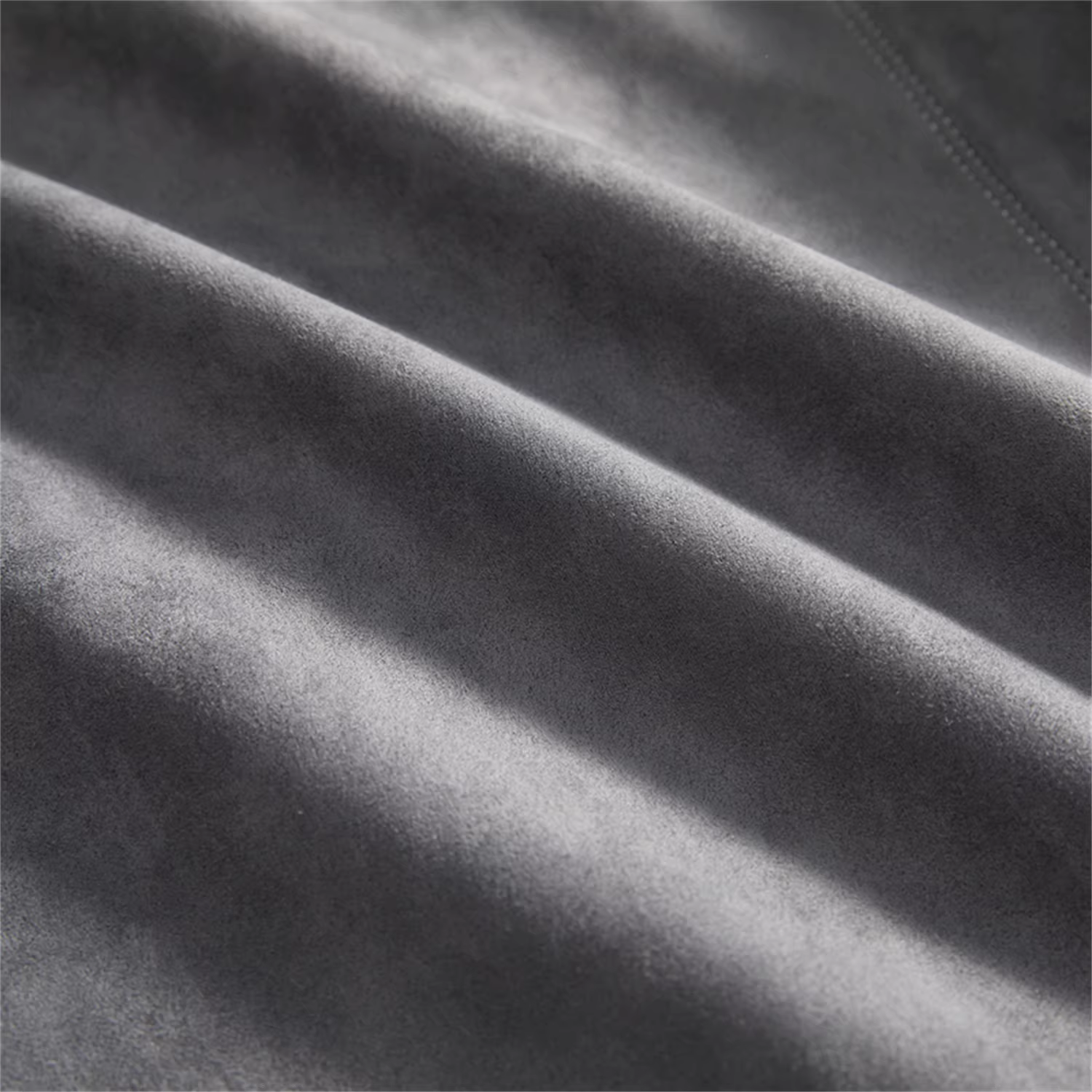 Đơn đặt hàng của công ty Don Quixote ODM! Chất liệu da lộn cao cấp! Áo khoác nam dáng thẳng, cổ trụ, phong cách thường ngày mùa xuân.