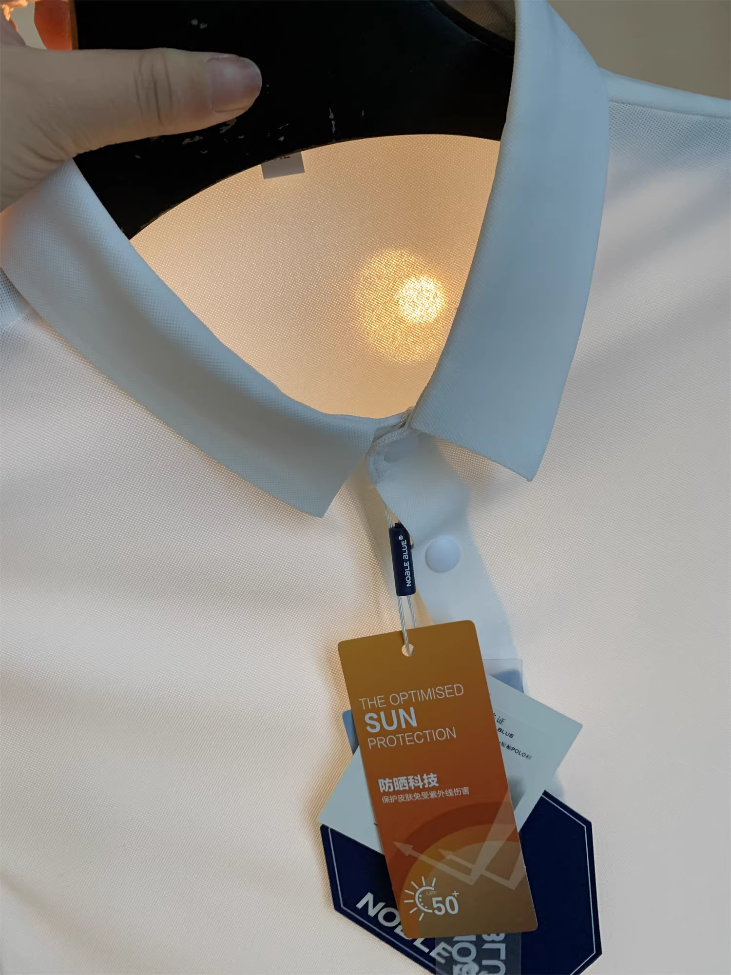 Tủ Don Quixote 1090! Áo sơ mi POLO ngắn tay khô nhanh cho nam, có khả năng làm mát tuyệt vời + cắt laser liền mạch