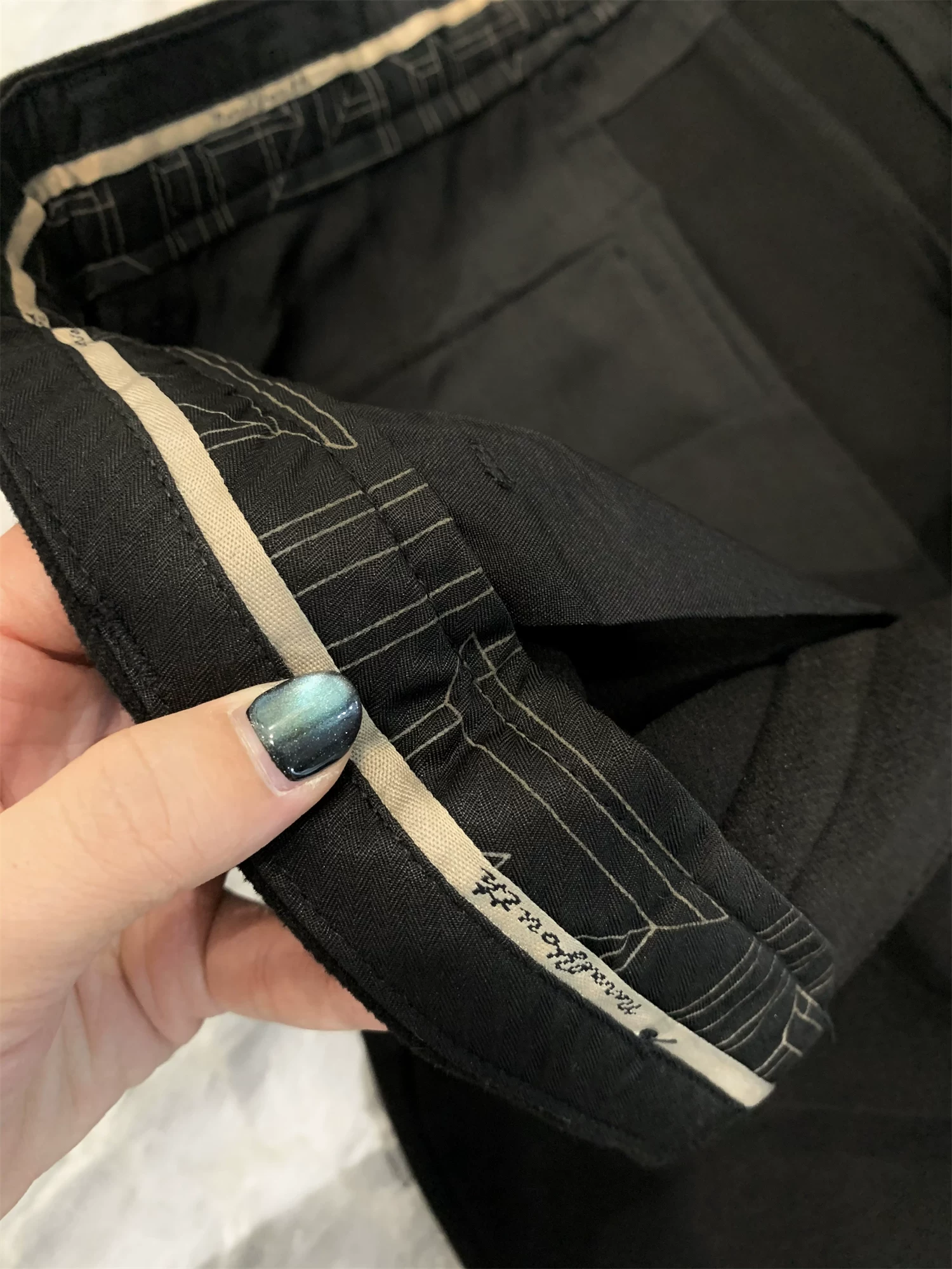 Ưu điểm của thương hiệu Don Quixote H! Chất liệu vải chải! Quần âu len thường ngày mùa thu đông mới dành cho nam.