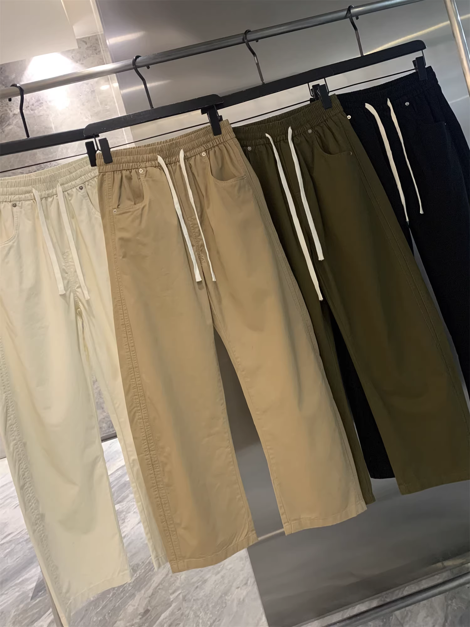 Quần Scimitar Don Quixote! Quần nam mùa hè đa năng, kiểu dáng cổ điển, màu trơn, phong cách thời trang.