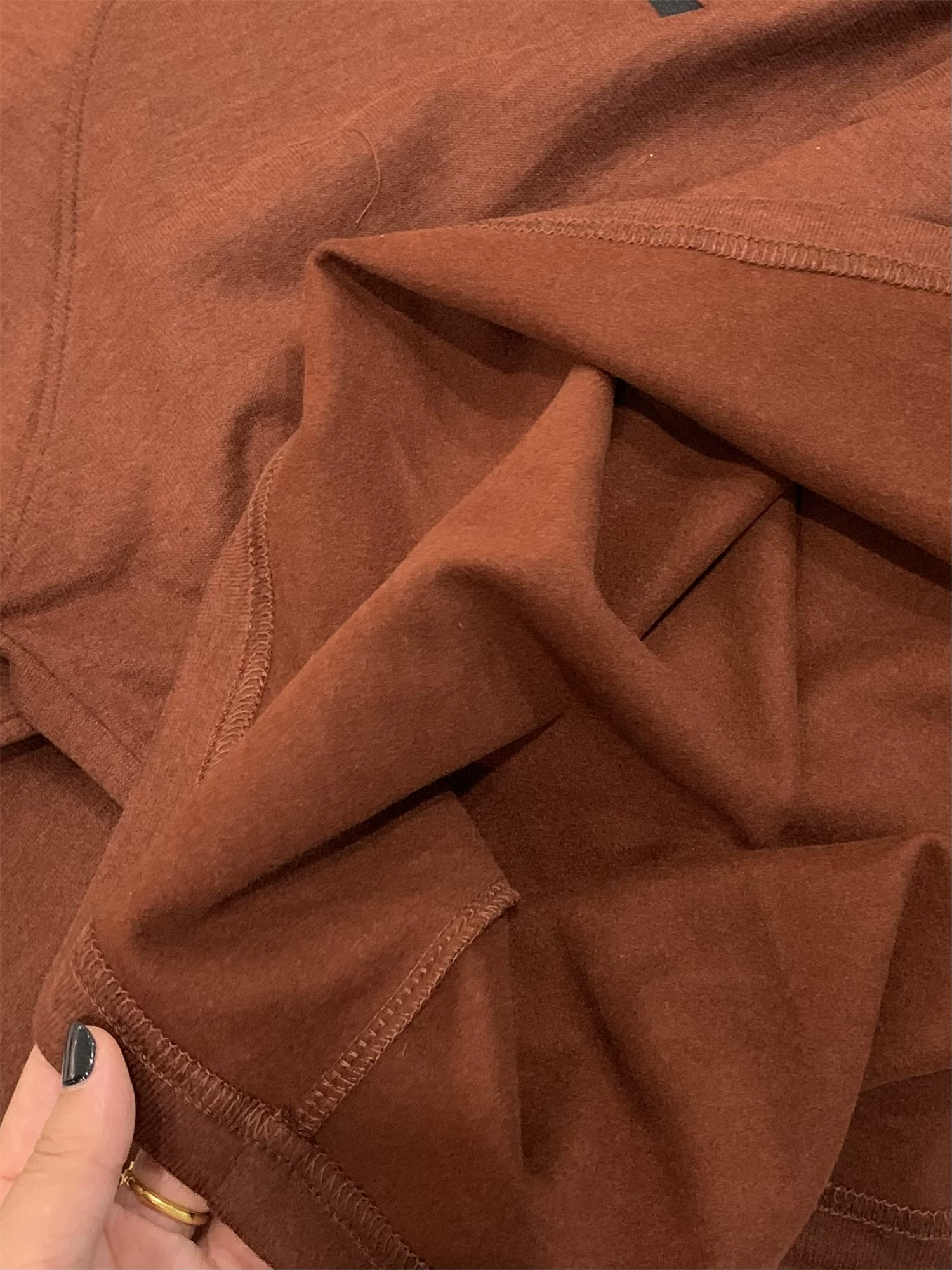 Đồ dùng ngoài trời Don Quixote! Thoáng khí và nhanh khô! Áo thun nam mùa thu màu trơn cổ nửa mở thể thao ngoài trời thời trang