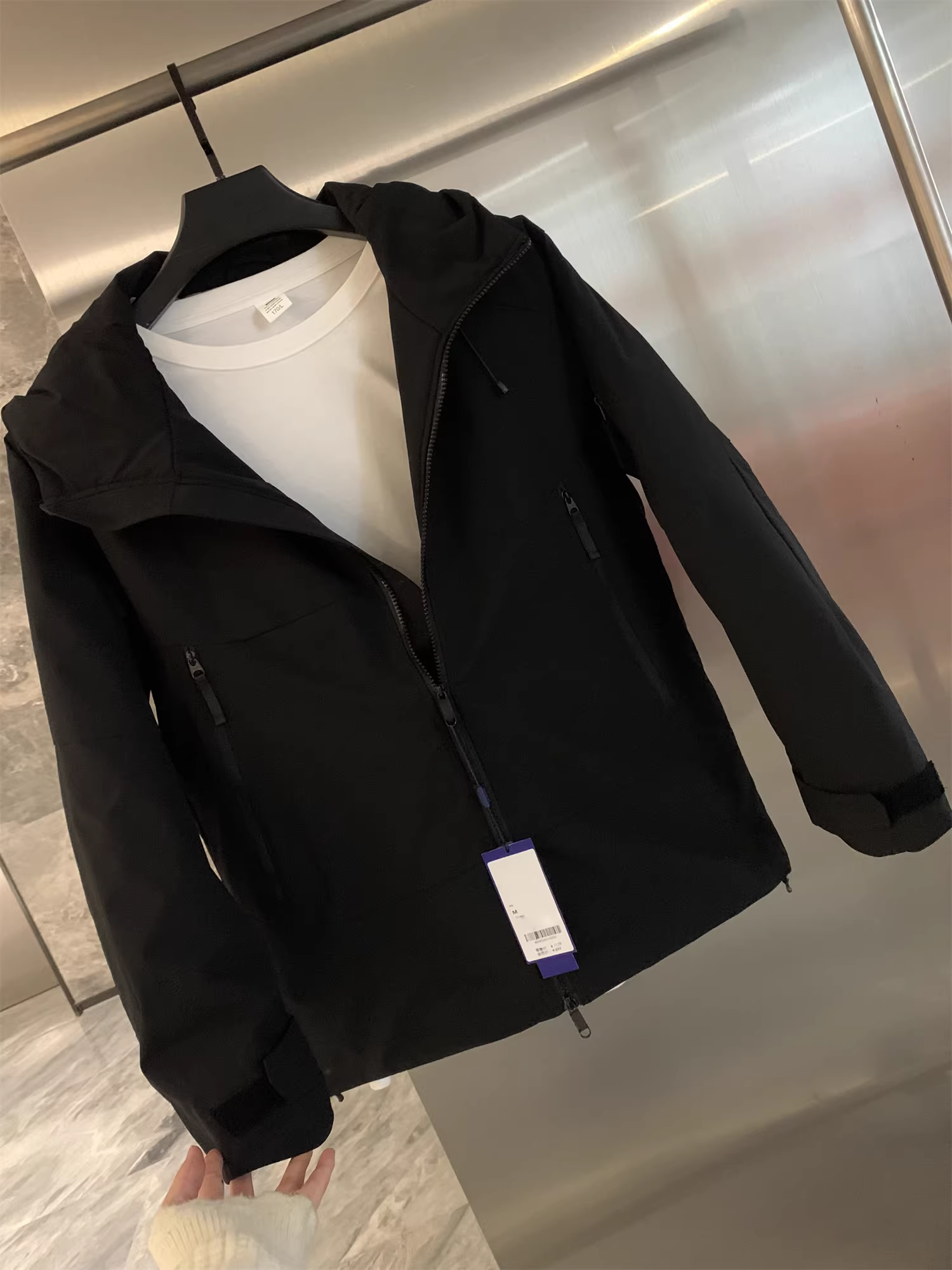 Giảm giá Don Quixote! Áo khoác lông vũ ấm áp có mũ trùm đầu dành cho nam mùa đông, kiểu dáng thời trang