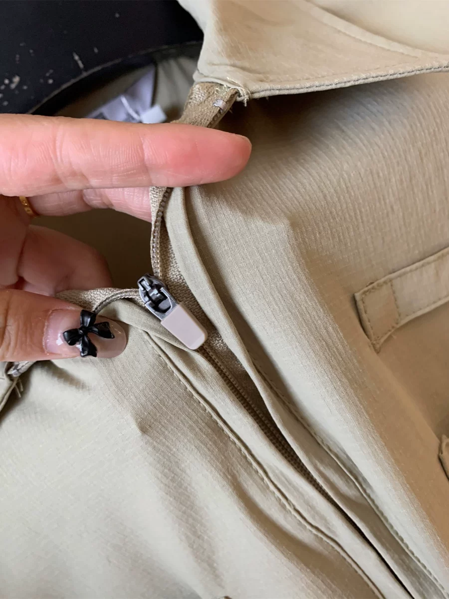 Áo thun nam tay ngắn nửa khóa kéo, chất liệu co giãn, công nghệ nhanh khô, thương hiệu Don Quixote!