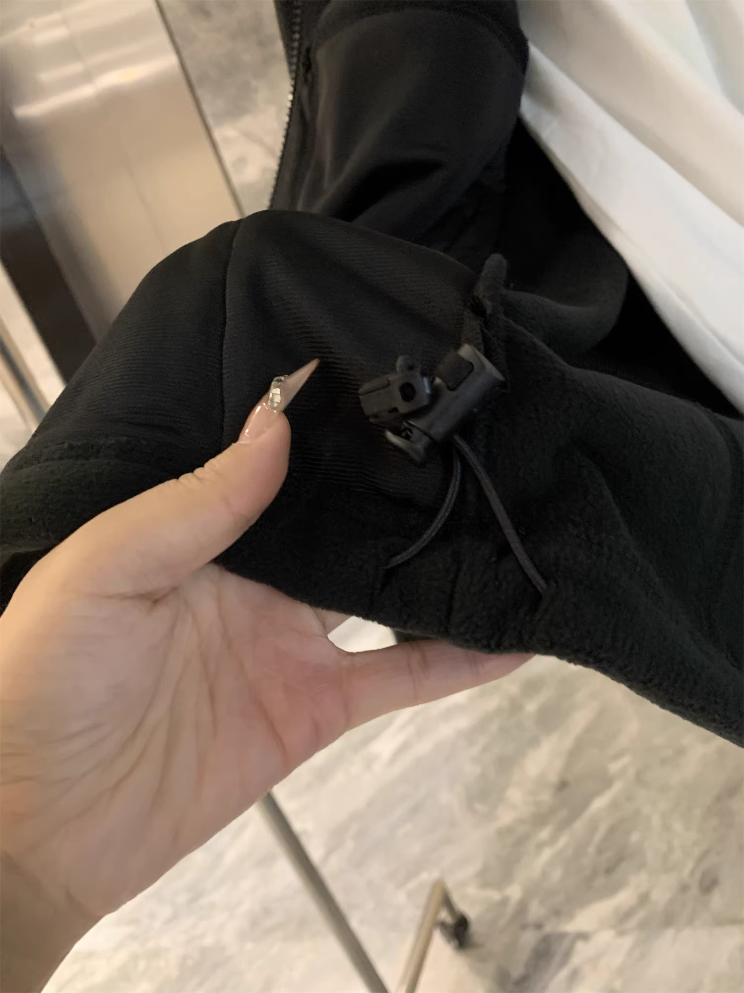 Don Quixote Lông cừu cực mềm mại và thoải mái! Áo khoác cổ đứng thông thường thoáng khí ấm áp cho nam mùa thu đông hợp thời trang