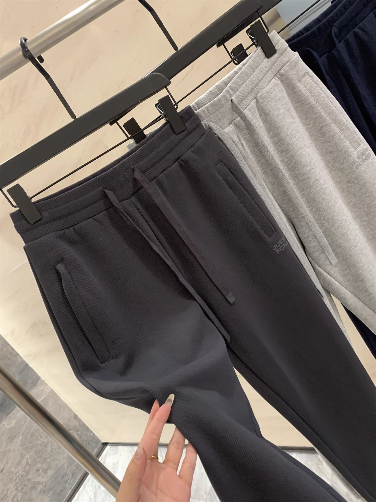 Don Quixote không đánh bắt lỗi người! Vải pique dệt theo yêu cầu, trọng lượng cao! Quần jogger thể thao đa năng, thoải mái dành cho nam.