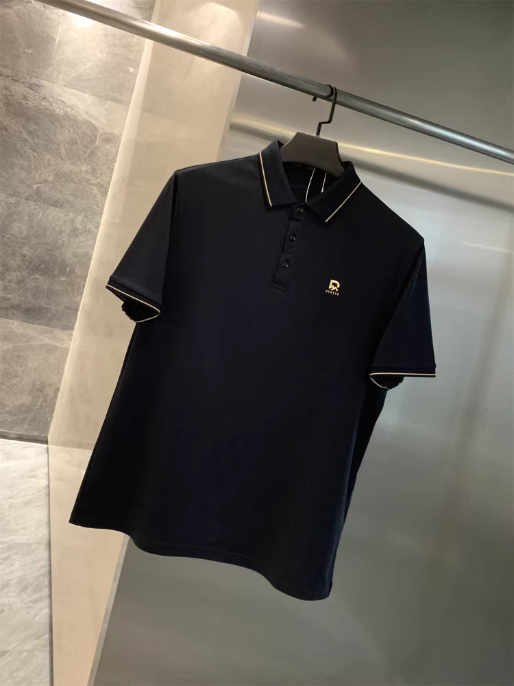 Áo polo nam chất liệu cotton Mercerized pha tơ tằm Don Quixote! Mềm mại, thoáng khí, mịn màng và thân thiện với da, kiểu dáng đơn giản.