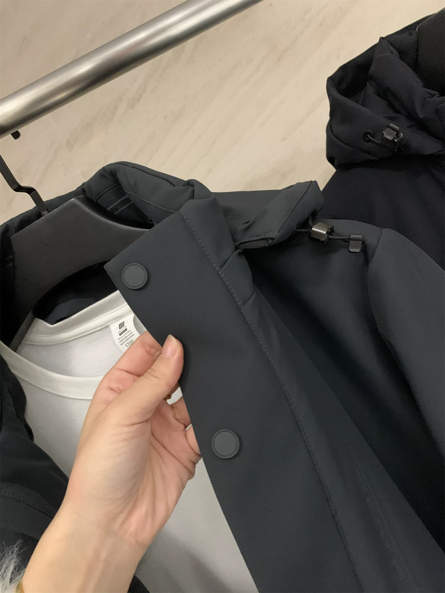 Don Quixote 3 trong 1! Có lớp lót tháo rời! Áo khoác phao dày dặn mùa đông dành cho nam, độ dày 90% lông ngỗng.