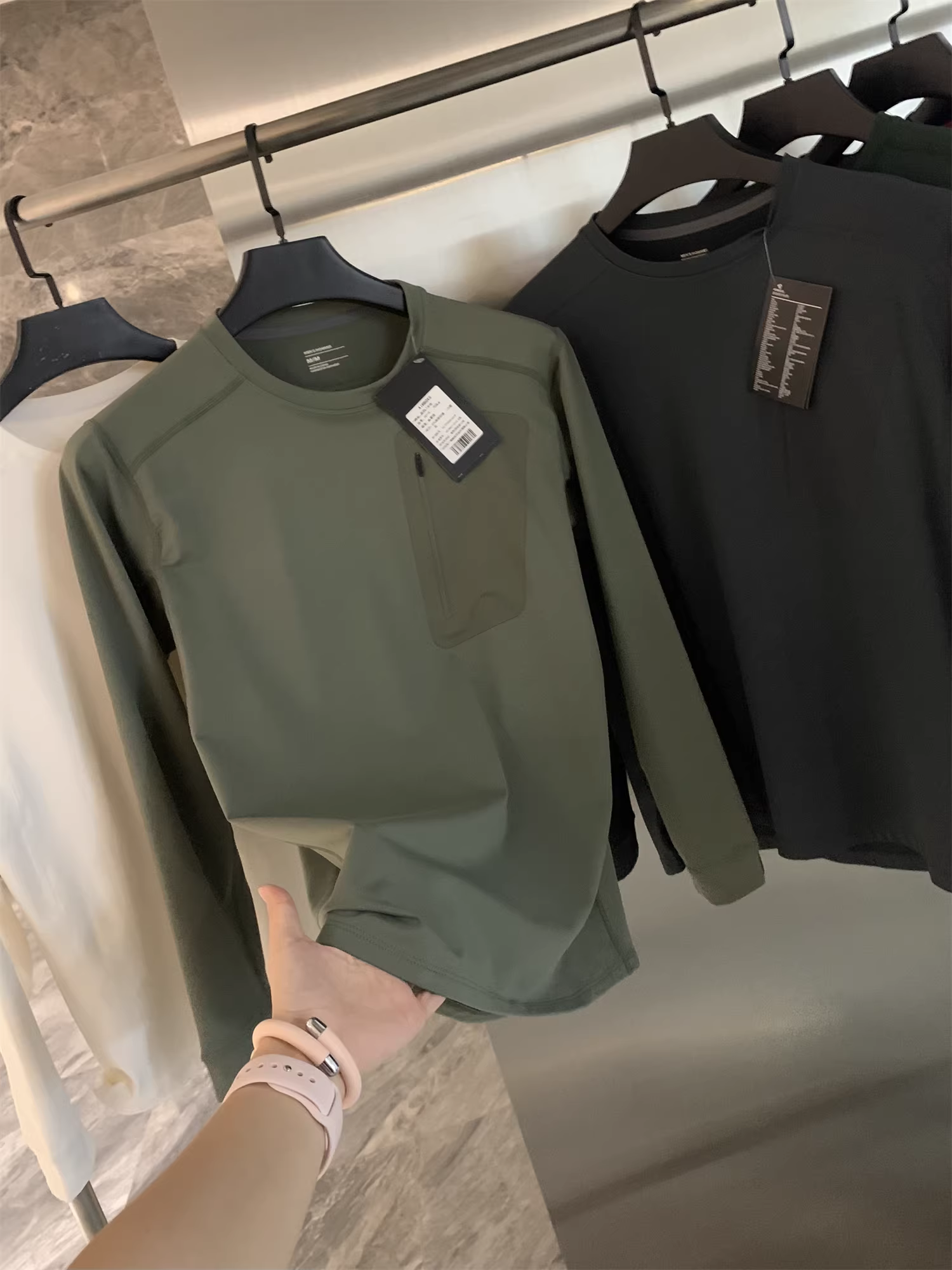 Don Quixote Bird LT Series! Áo len giữ ấm công nghệ cao! Áo thun nỉ chức năng ngoài trời dành cho nam, thiết kế 3D.