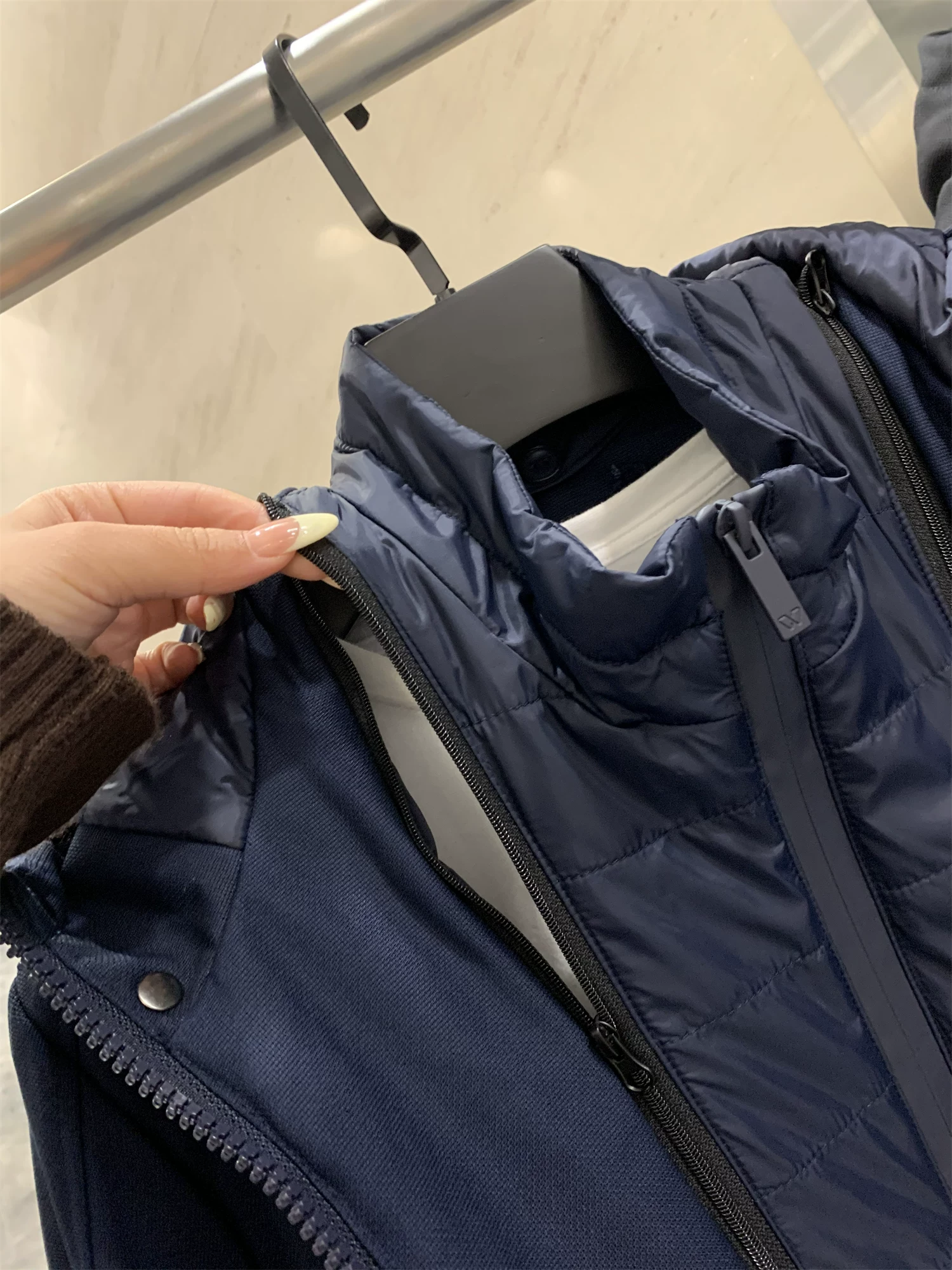 Don Quixote đến Tây Ban Nha! Chống mài mòn và ấm áp! Áo khoác parka có mũ trùm đầu bằng cotton, dài trung bình, dùng cho công việc ngoài trời mùa đông dành cho nam.