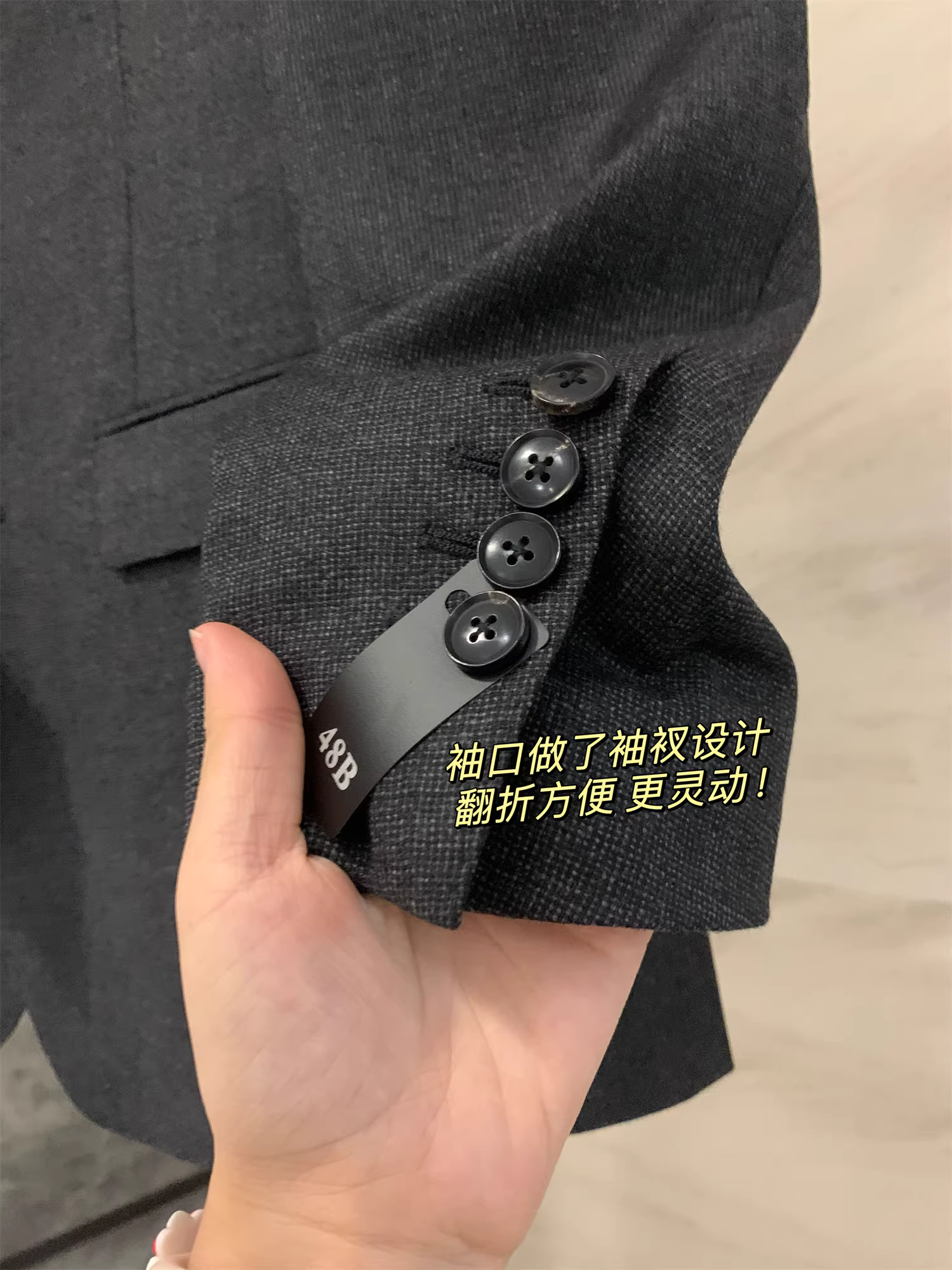 Don Quixote được công nhận là người chiến thắng! Tủ 3W8+! Bộ vest công sở siêu mịn Super150'S dành cho nam.