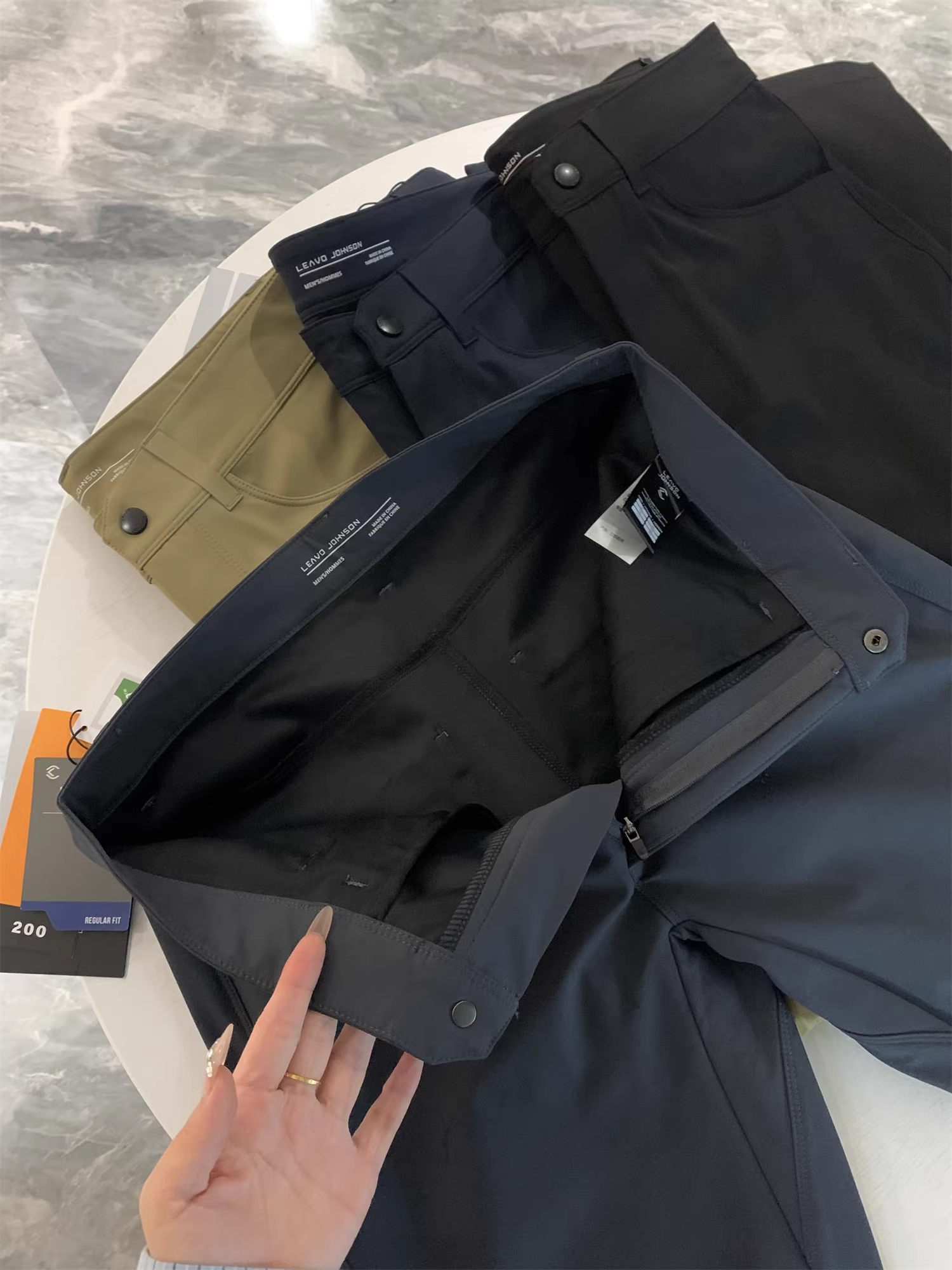 Don Quixote Vua Chim! Chức năng 3D được thiết kế riêng, chống gió và chống thấm nước khi mặc ngoài trời! Quần dài nam kiểu thường.