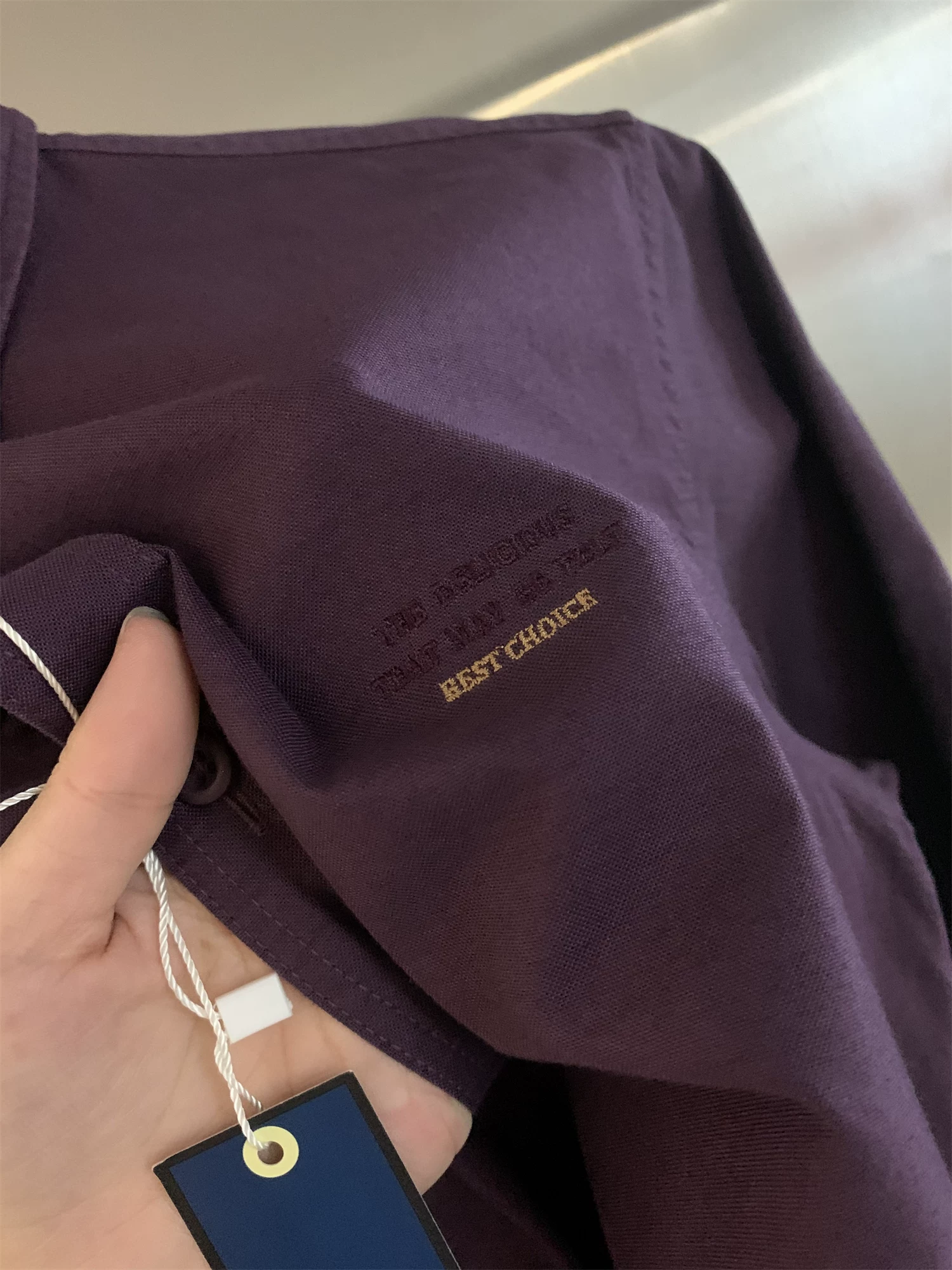 Giảm giá Don Quixote! Chất liệu cotton dày dặn đã qua xử lý! Áo sơ mi dài tay mùa thu dành cho nam.