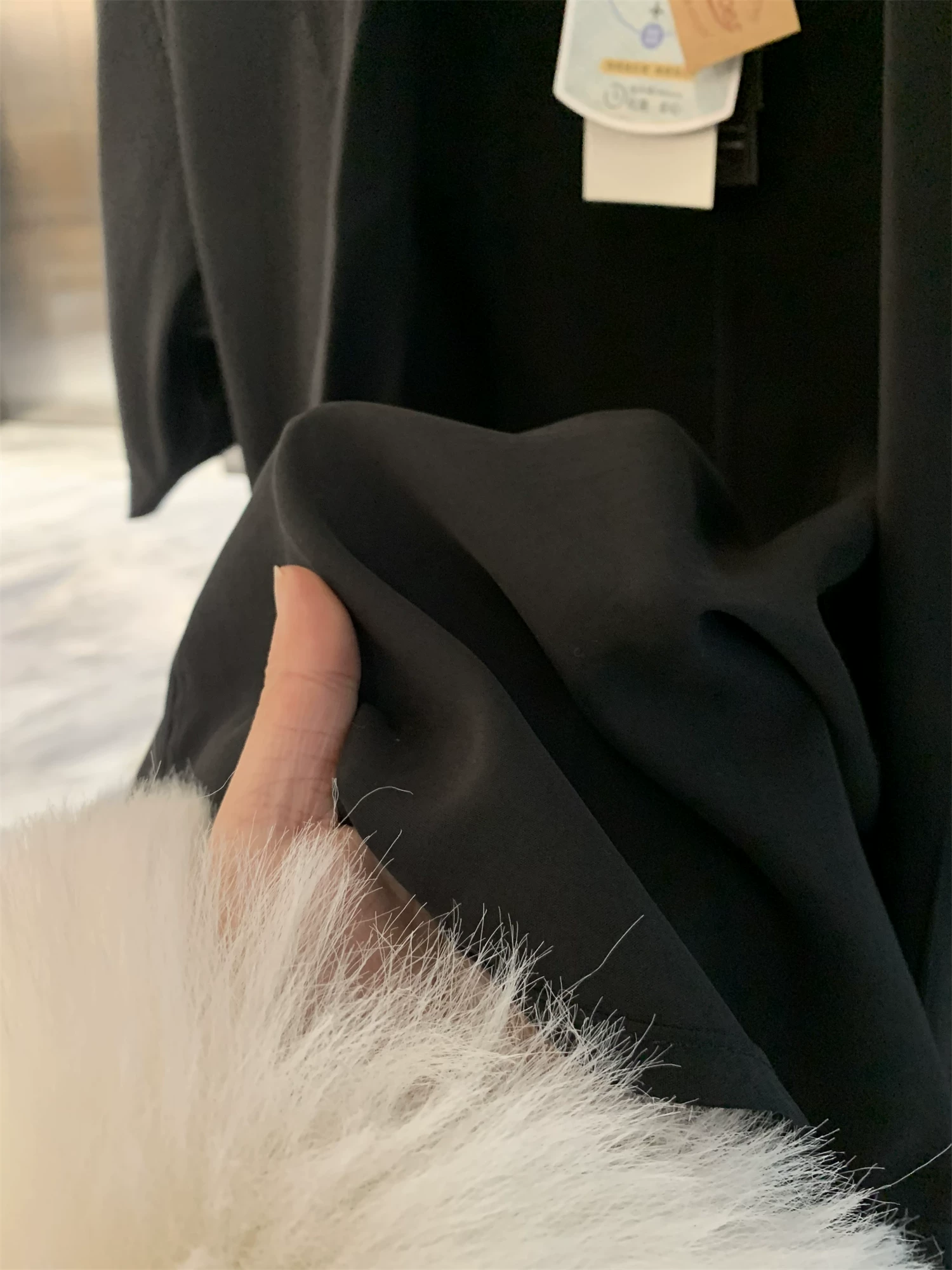 Áo Blazer nam Don Quixote Heavyweight 100% lụa Cupro! Áo khoác blazer ngắn tay, cổ bẻ, màu đen, phong cách thường ngày mùa hè.