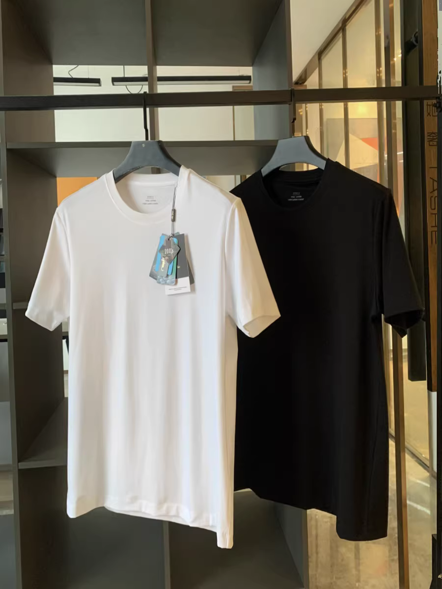 Don Quixote 200-count cotton P chứa amoniac lỏng + Cảm giác mát lạnh! Áo thun ngắn tay mát lạnh, thấm hút mồ hôi, cách nhiệt dành cho nam