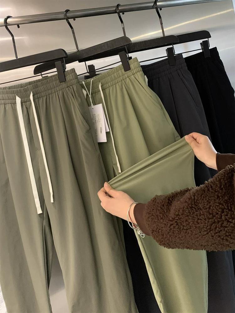 Phiên bản thiết kế Don Quixote! Quần âu nam may đo 3D mềm mại, mịn màng, thoáng khí, kiểu dáng quần scimitar.