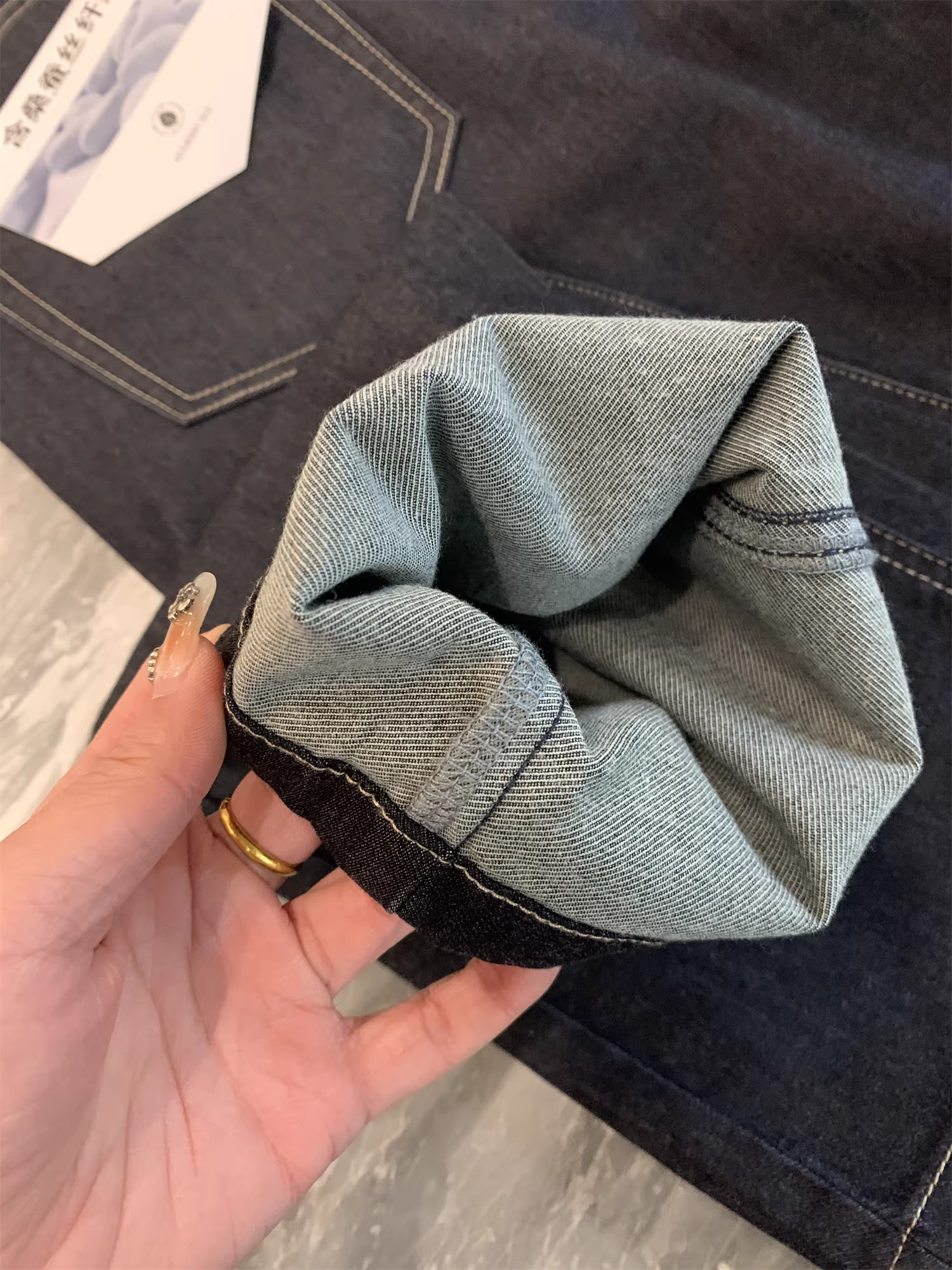 Don Quixote, vải tơ tằm cao cấp! Denim đã qua xử lý sạch sẽ! Quần và quần jean nam mùa xuân hè, thân thiện với làn da.