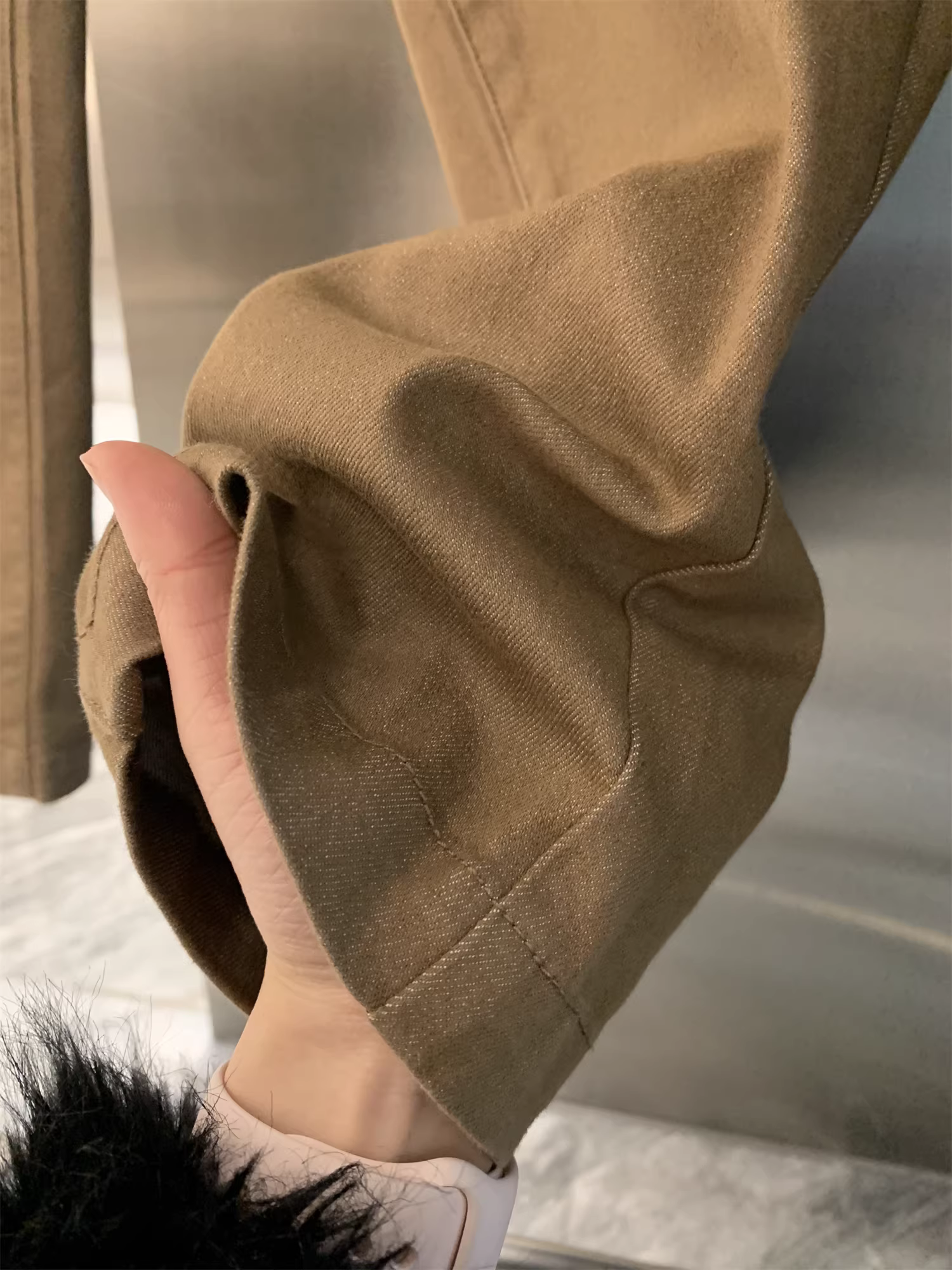 Don Quixote theo phong cách Ý! Vải tuýt đã qua xử lý! Quần âu nam chất liệu mềm mại, chắc chắn và rộng rãi.