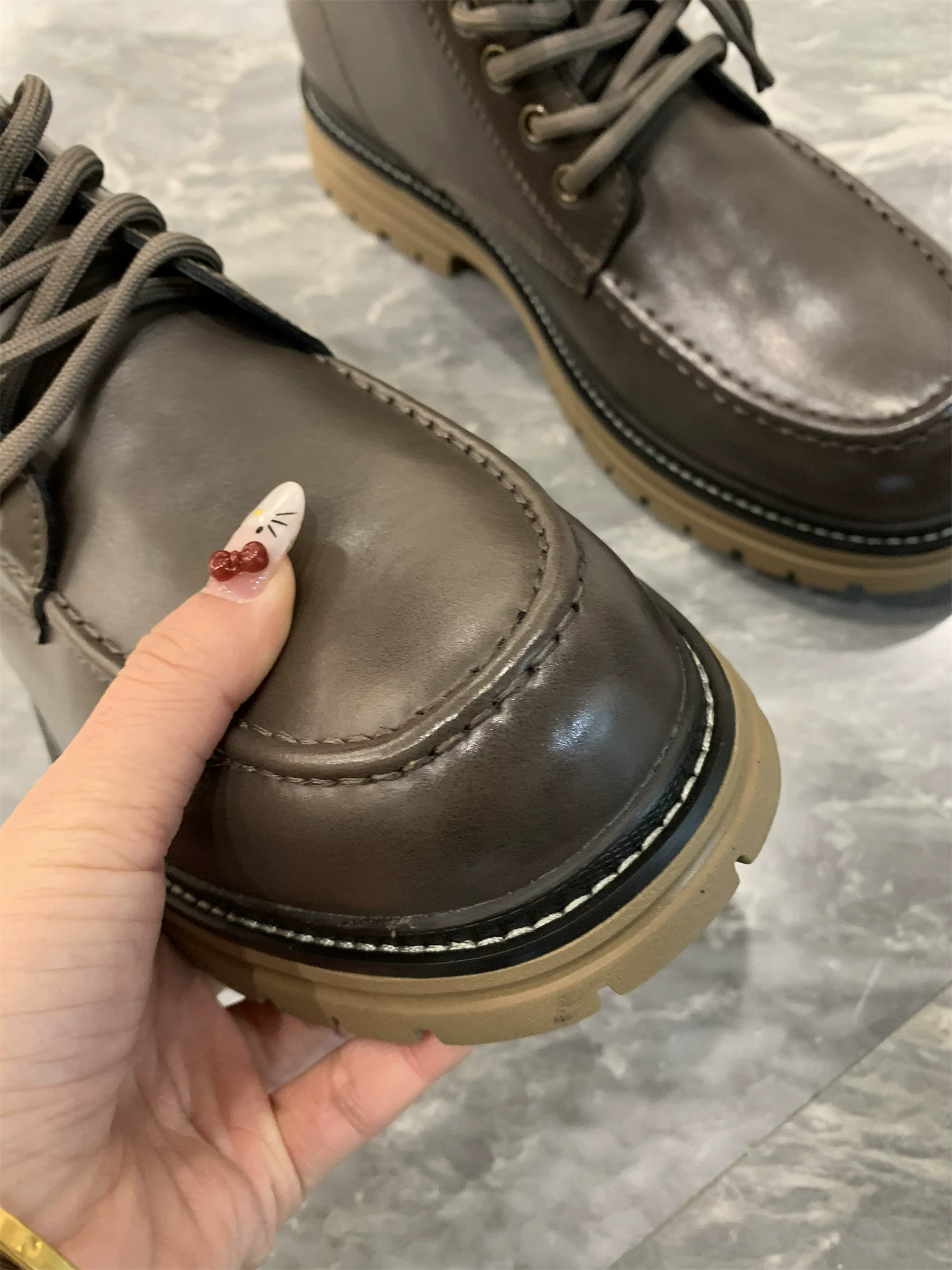 Don Quixote theo phong cách Anh! Lót lông cừu và dày dặn! Giày bốt Martin nam mùa thu đông, kiểu dáng thường ngày, đi làm, cao đến giữa bắp chân, kiểu dáng thời thượng.