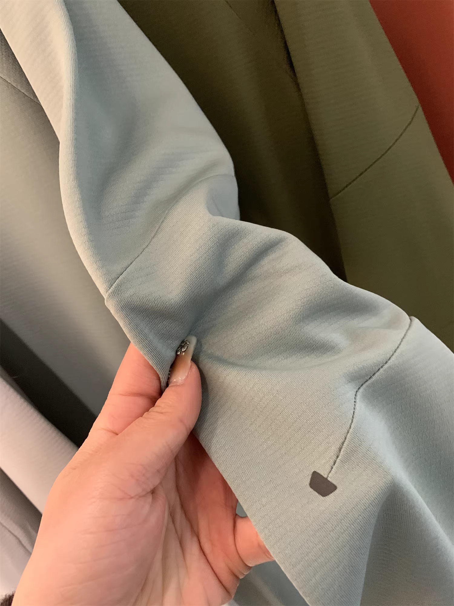 Don Quixote Công nghệ tuyệt vời! UPF50+! Áo thun thể thao dài tay nửa khóa kéo dành cho cặp đôi ngoài trời