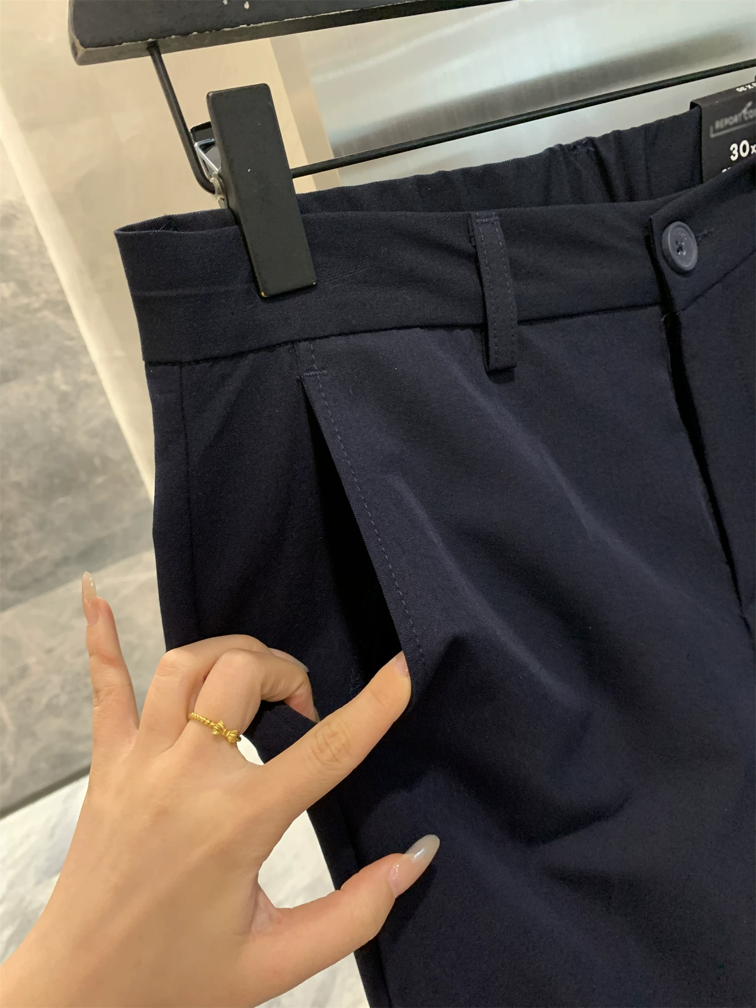 Don Quixote, sản phẩm tuyệt vời! Chất liệu composite hai lớp dùng cho ngoài trời! Thủ công dệt may! Quần âu nhẹ nhàng, thoải mái.