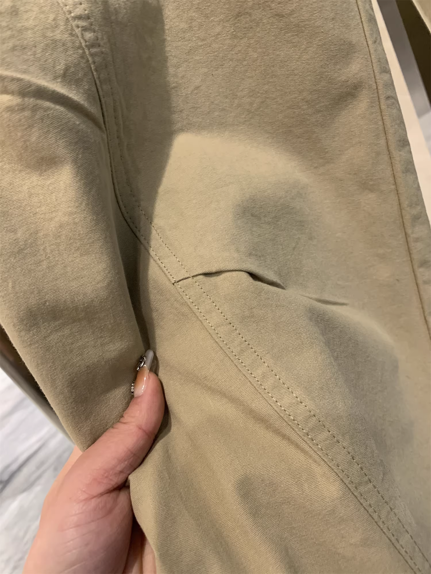 Quần âu nam dáng thẳng Don Quixote Scimitar Cut + may đo 3D! Màu trơn, phong cách retro, đa năng, xu hướng mùa xuân.