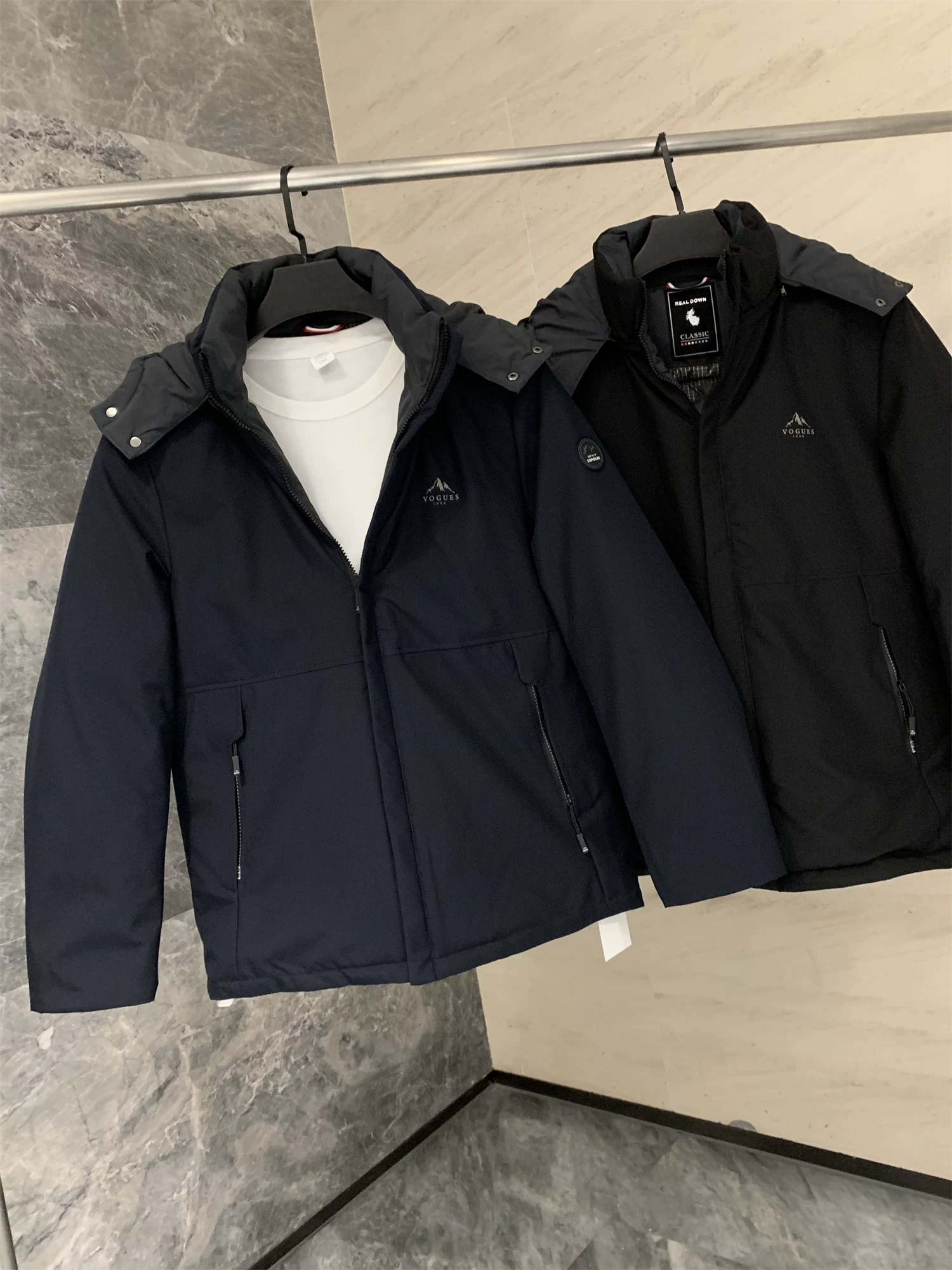 Don Quixote đang bị loại bỏ khỏi kệ! Chống gió và chống nước! Áo khoác cotton dài vừa phải có mũ trùm đầu dành cho nam mùa đông.