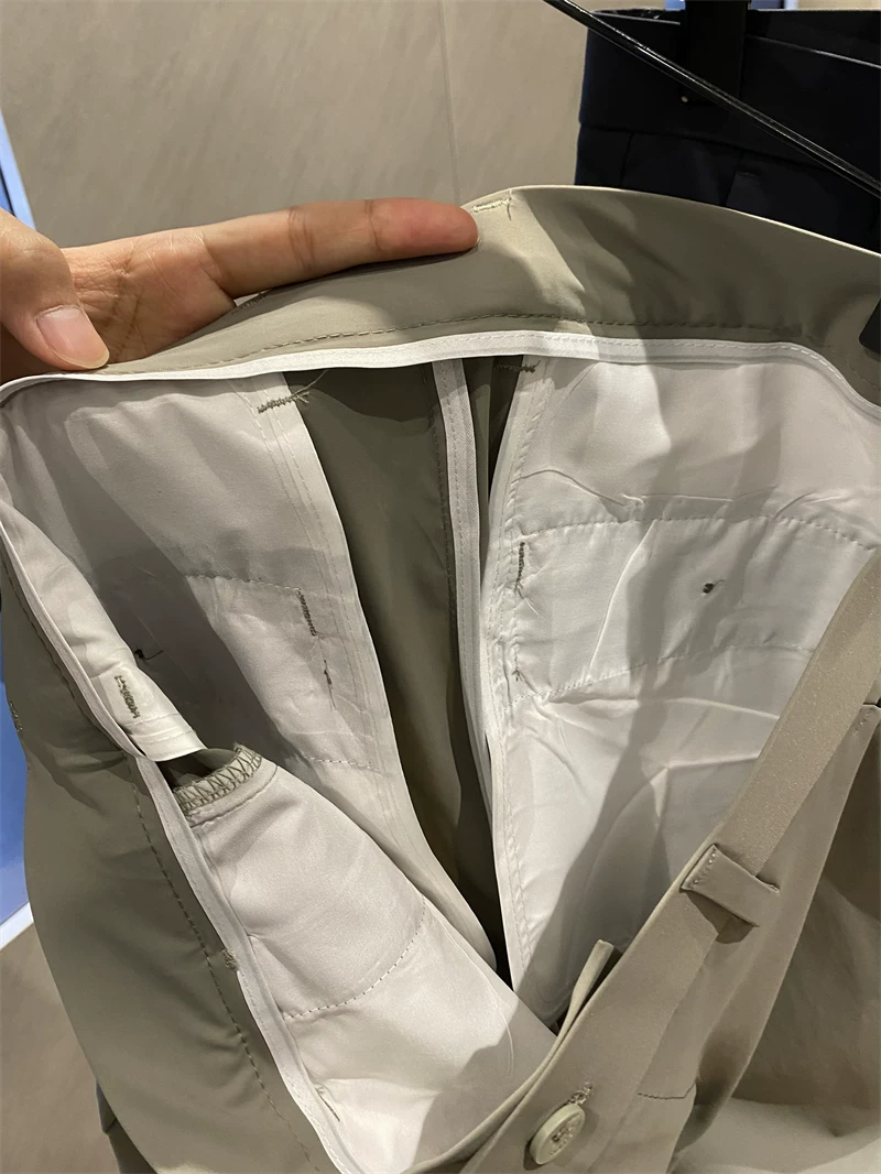 Don Quixote rất khuyến khích! Chất liệu mềm mại, độ đàn hồi cao, quần âu nam công sở mùa xuân/hè mới.