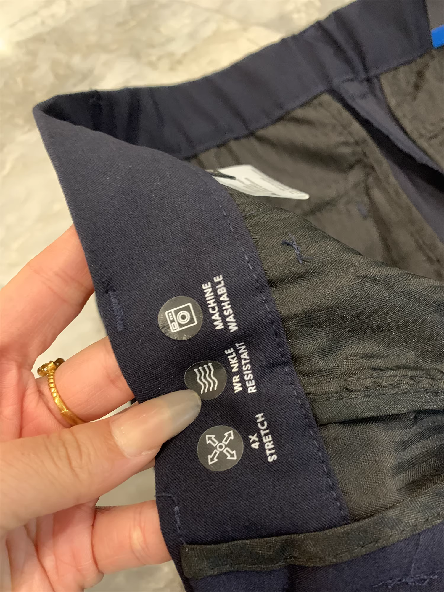 Don Quixote, sản phẩm tuyệt vời! Chất liệu composite hai lớp dùng cho ngoài trời! Thủ công dệt may! Quần âu nhẹ nhàng, thoải mái.